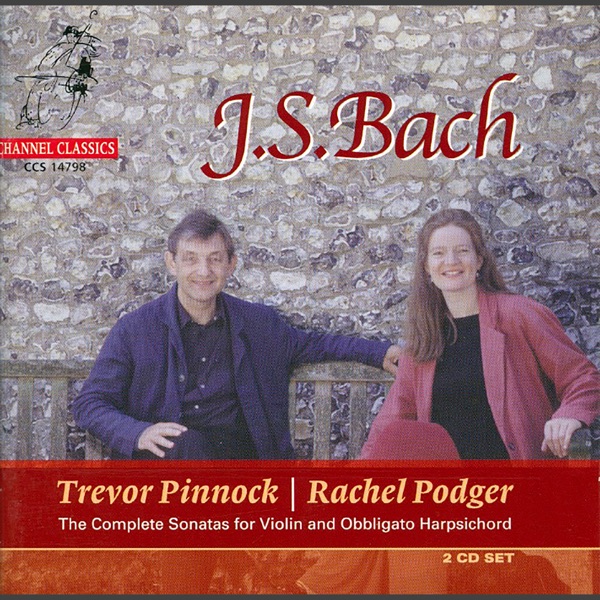 J.S. Bach: Sonatas for Violin and Obbligato Harpsichord Volume 2 album cover