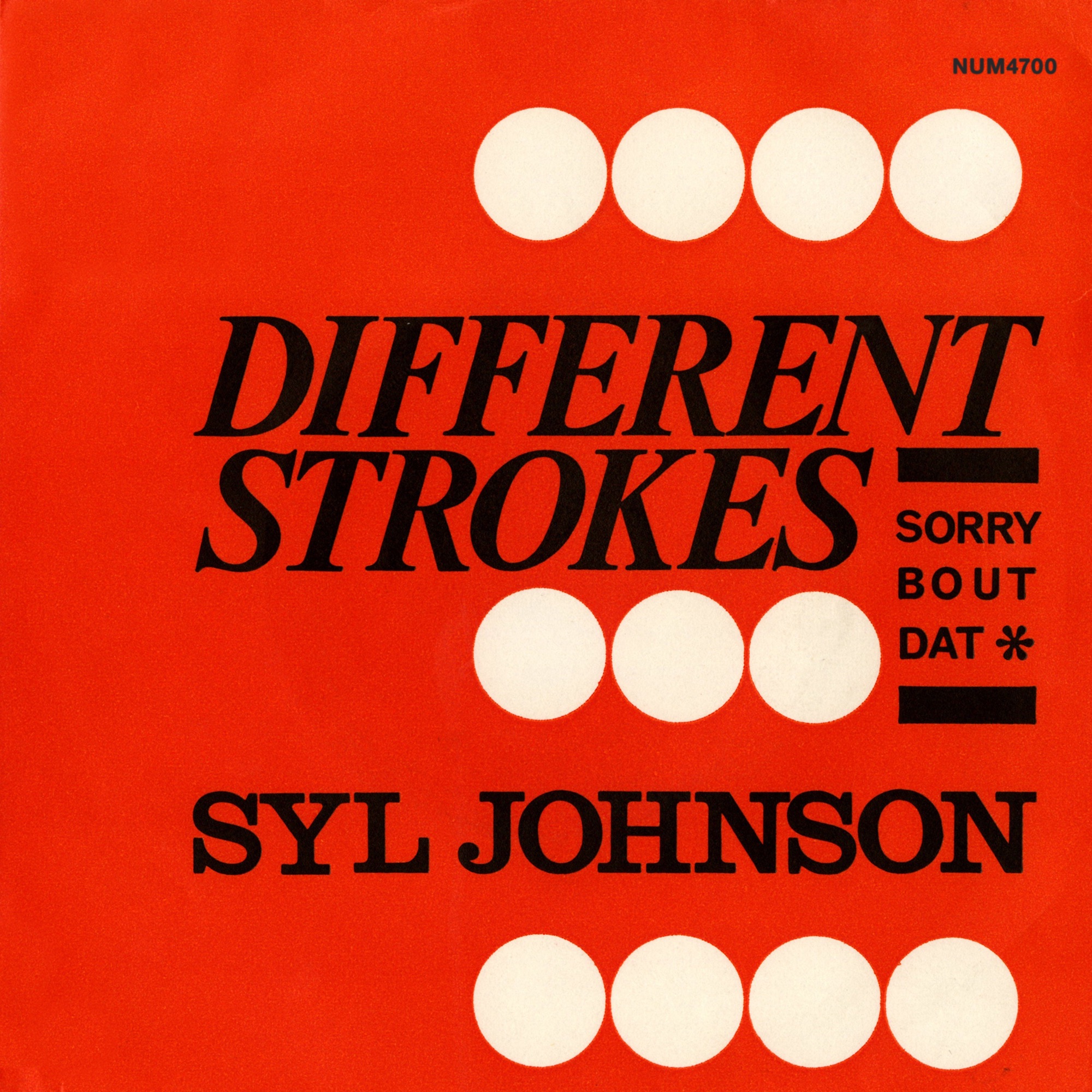 Different Strokes b/w Sorry Bout Dat - Single album cover