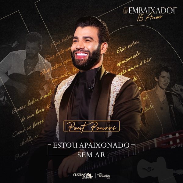 Estou Apaixonado / Sem Ar (Ao Vivo) - Single album cover