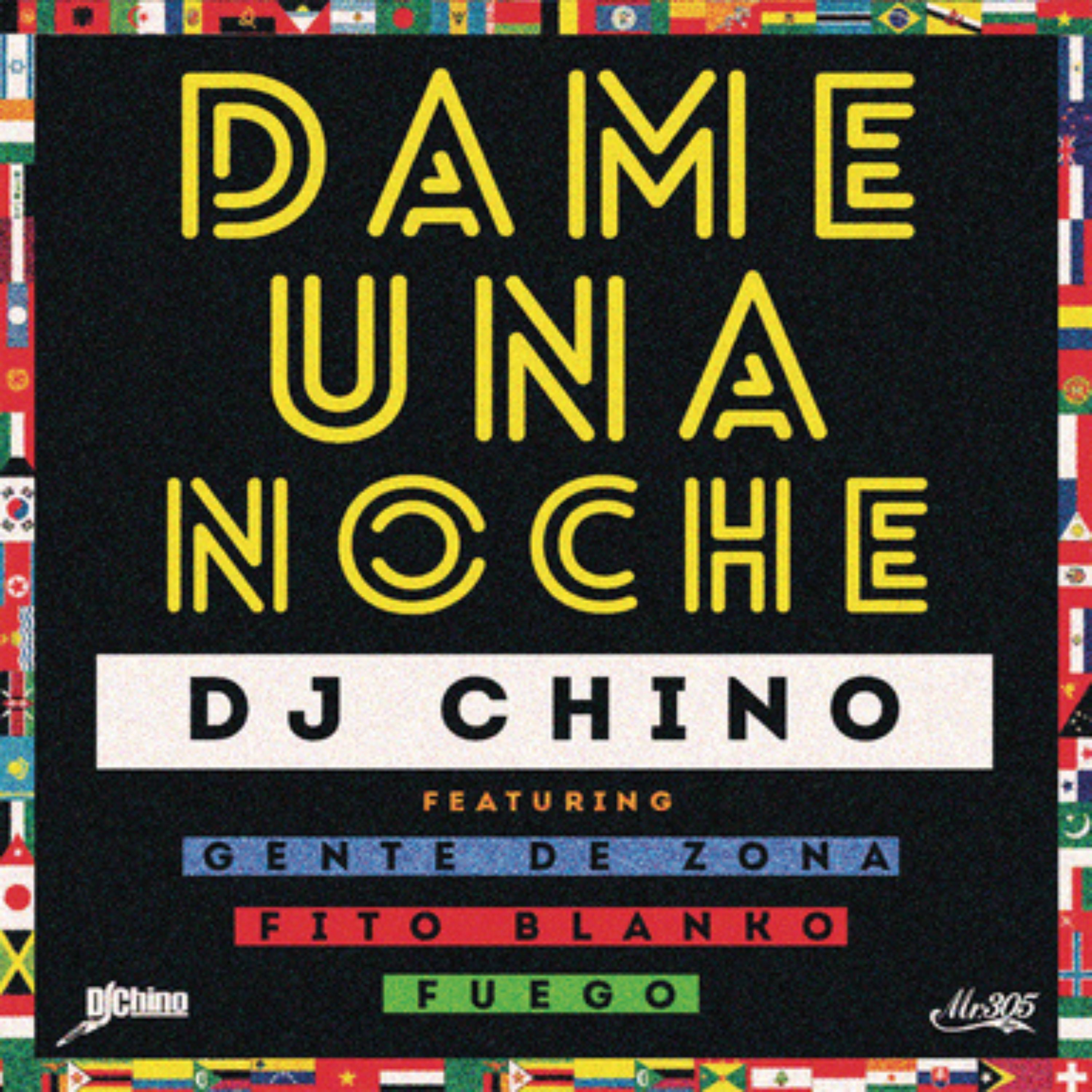 Dame una Noche (feat. Gente de Zona, Fito Blanko & Fuego) - Single album cover