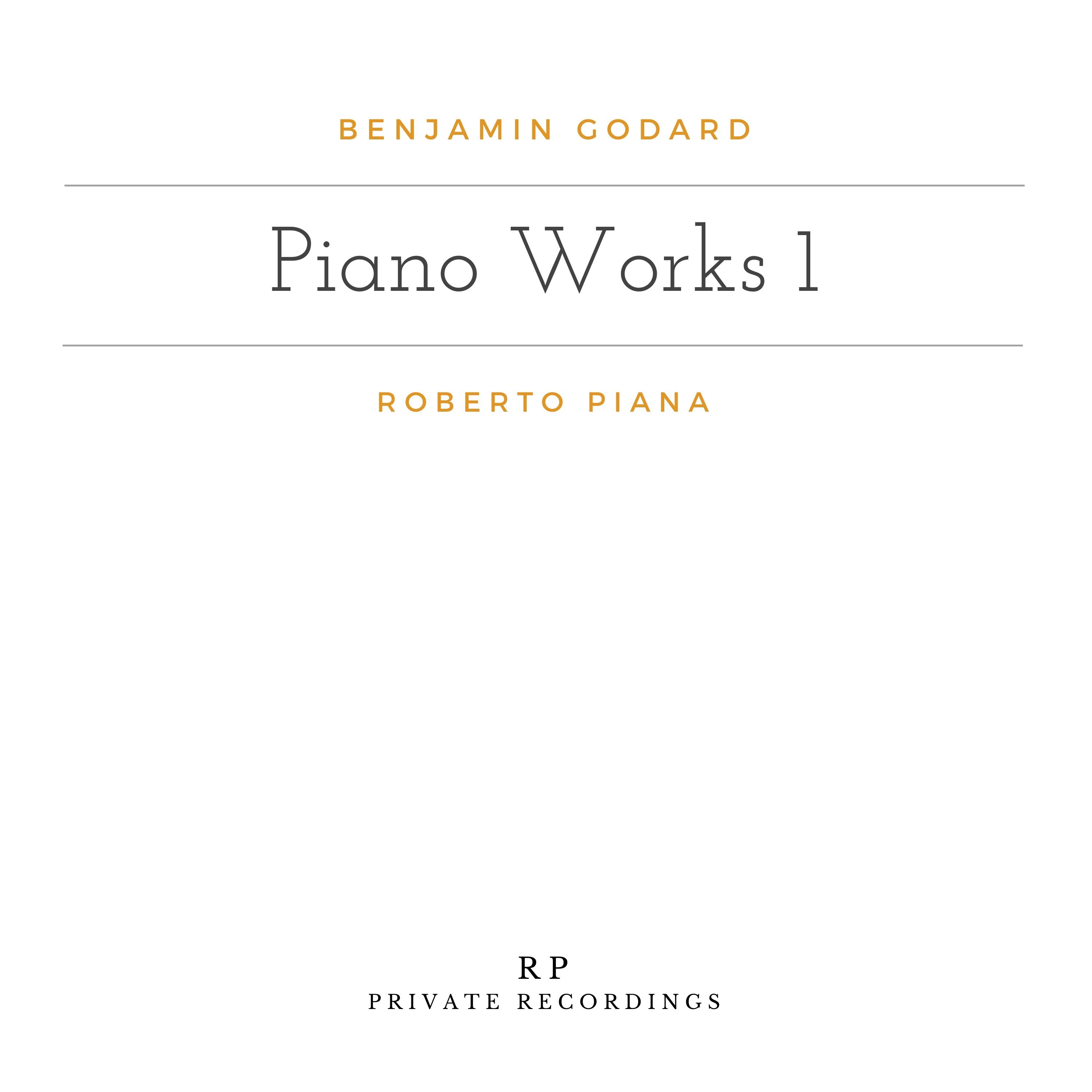 Benjamin Godard: Piano Works 1 album cover