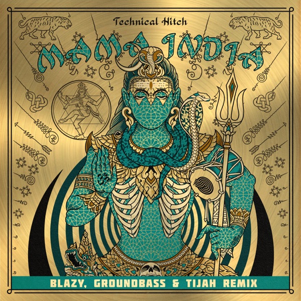 Mama India (feat. Tijah) [Blazy, Groundbass & Tijah Remix] - Single album cover