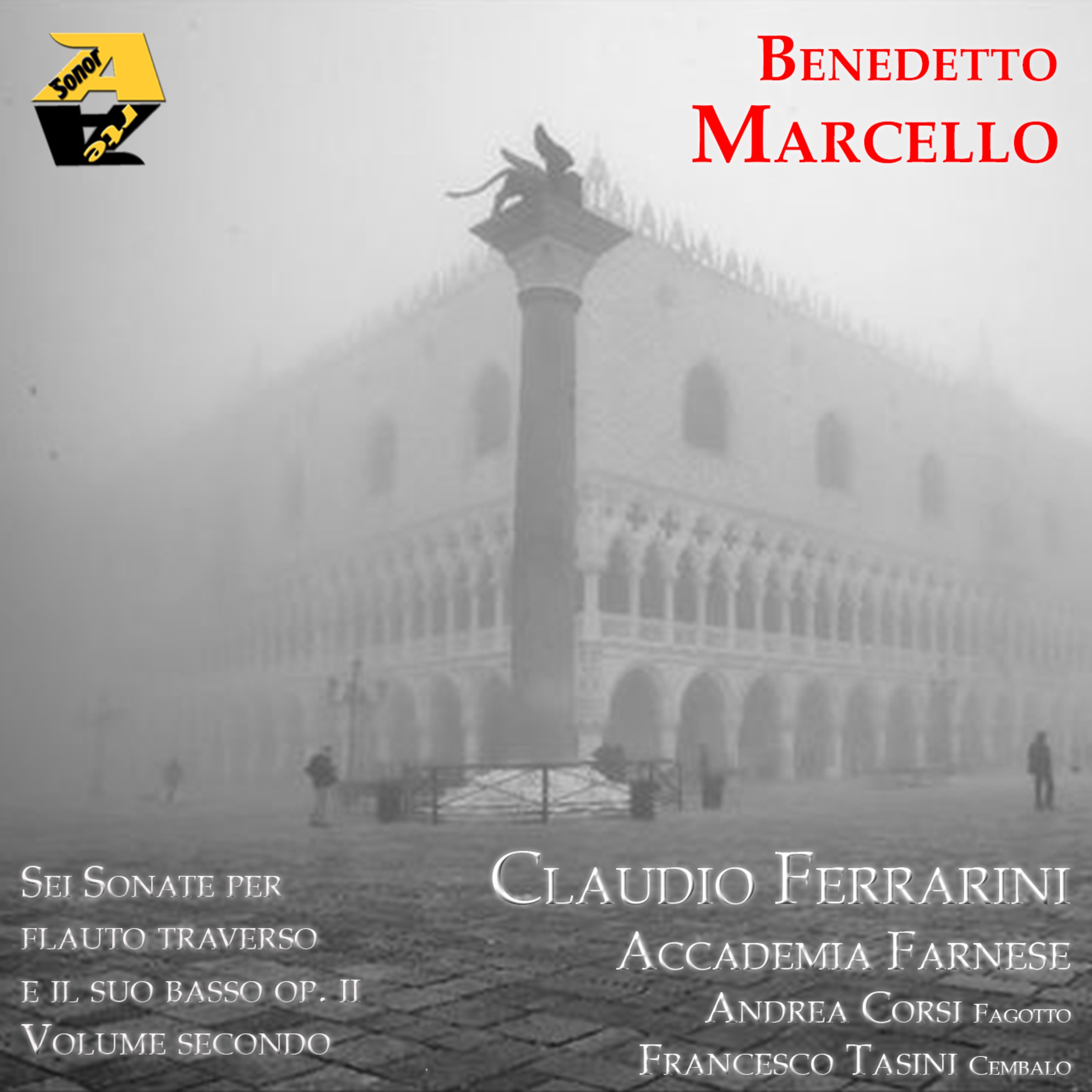 Benedetto Marcello: Sei Sonate per flauto traverso e il suo basso, Volume secondo album cover