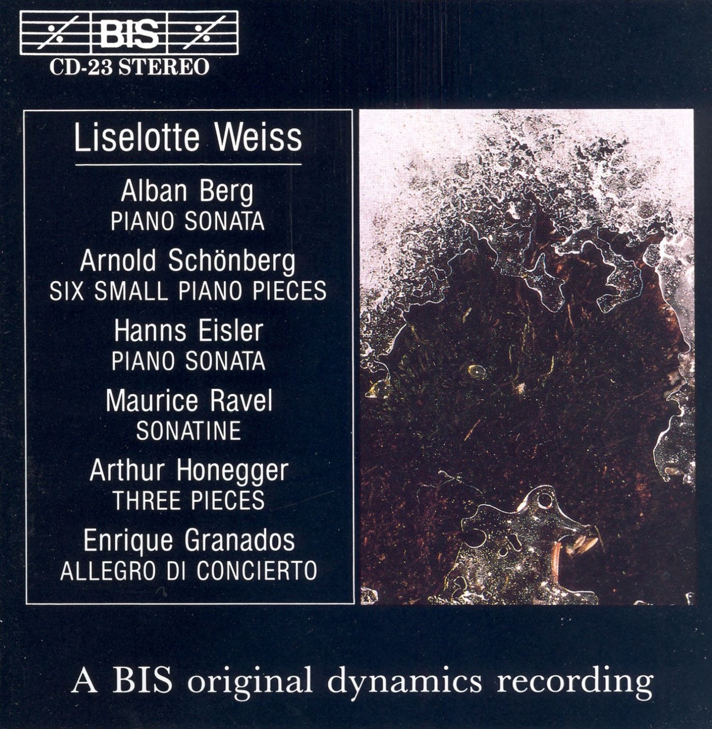 Berg / Eisler / Schoenberg / Ravel: Early Piano Music album cover