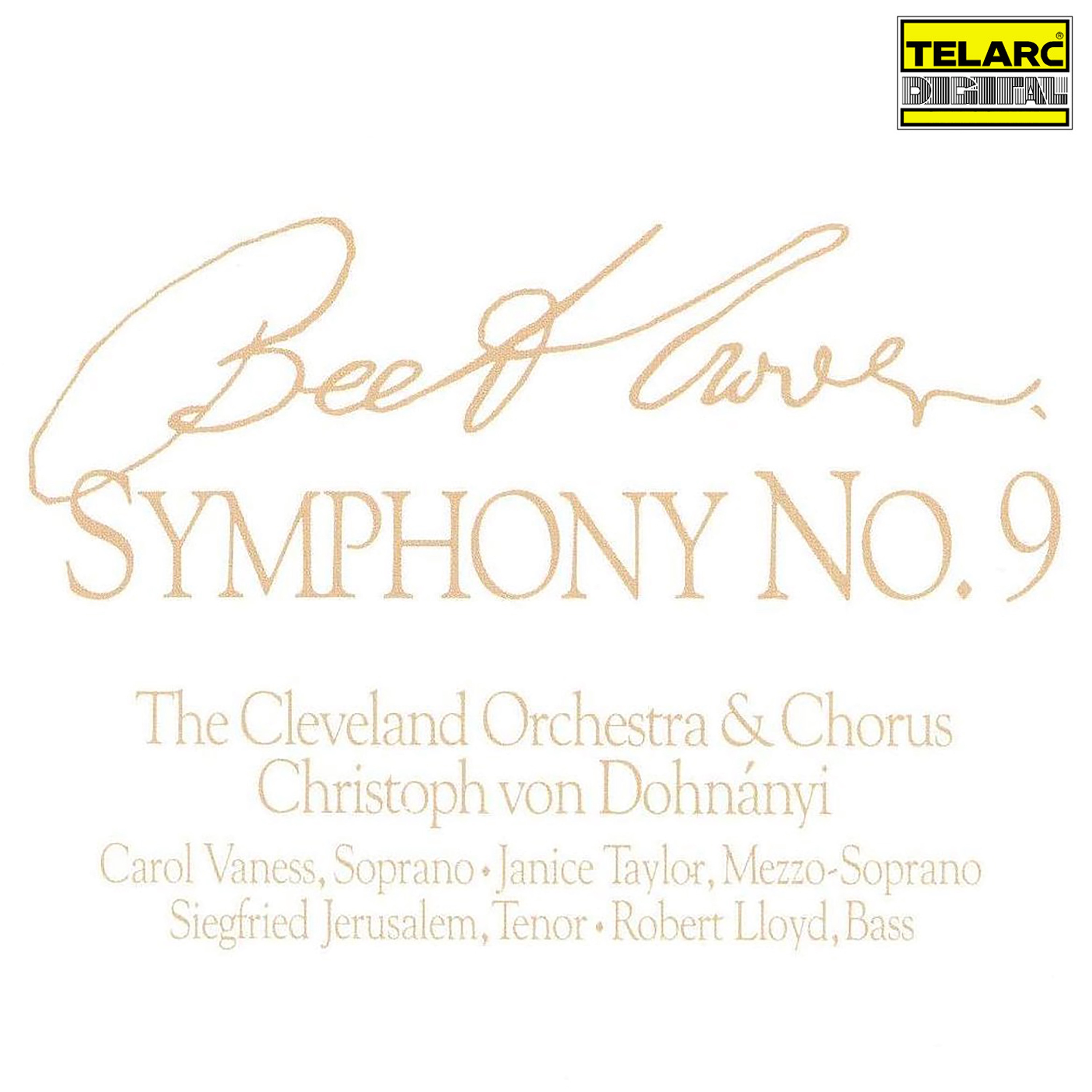 Beethoven: Symphony No. 9 album cover