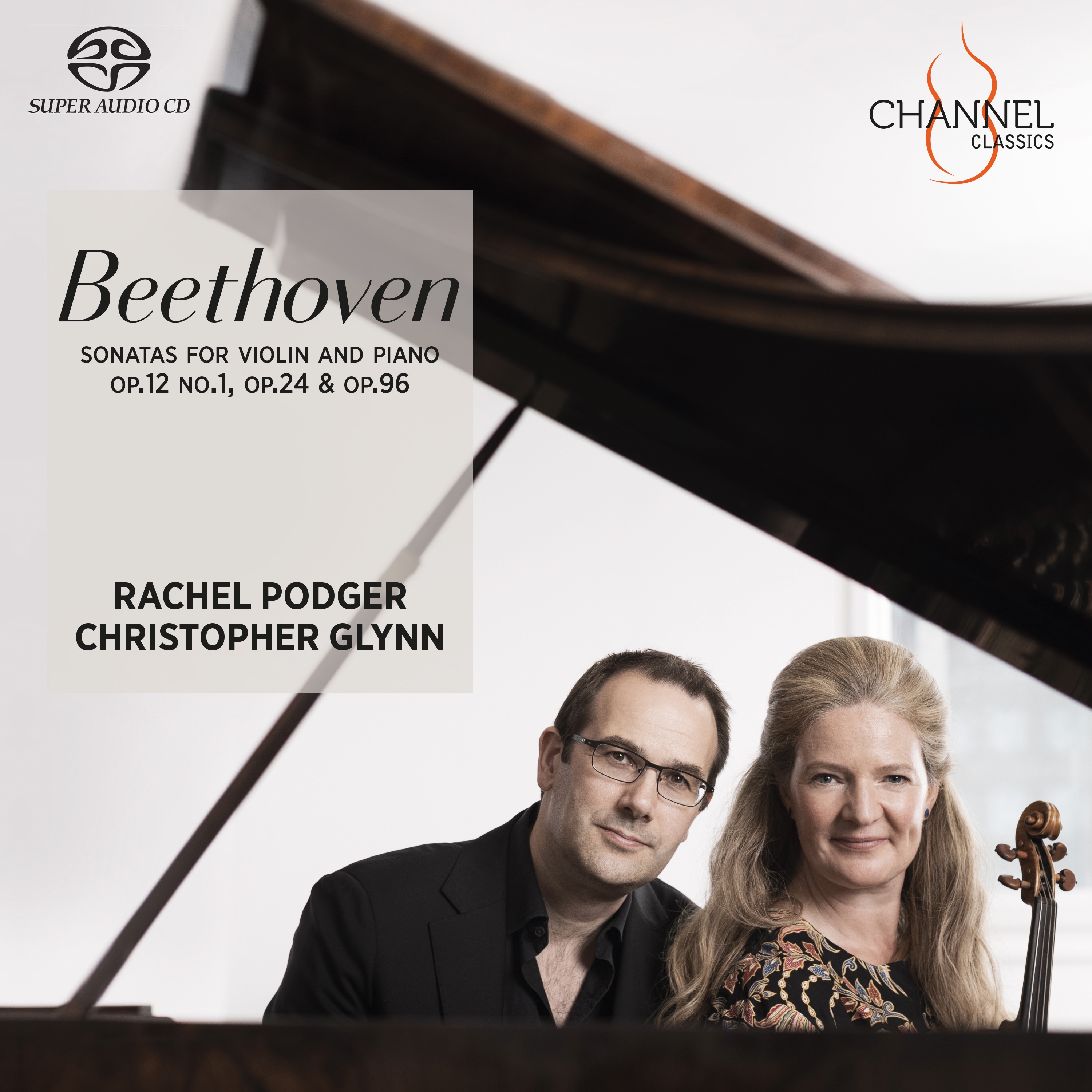 Beethoven: Sonatas for Violin and Piano Op. 12 No.1, Op. 24 & Op. 96 album cover