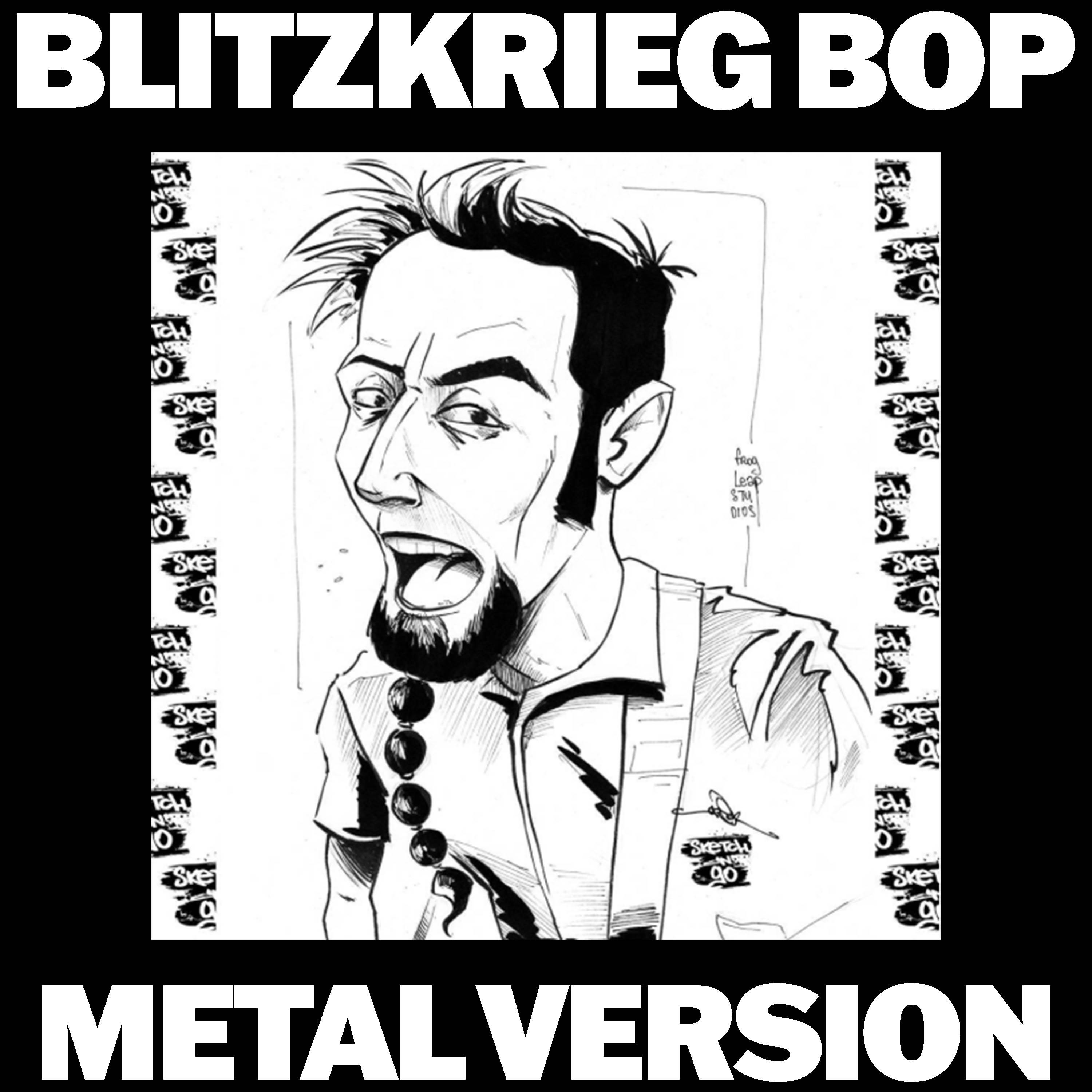 Blitzkrieg Bop (Metal Version) - Single album cover