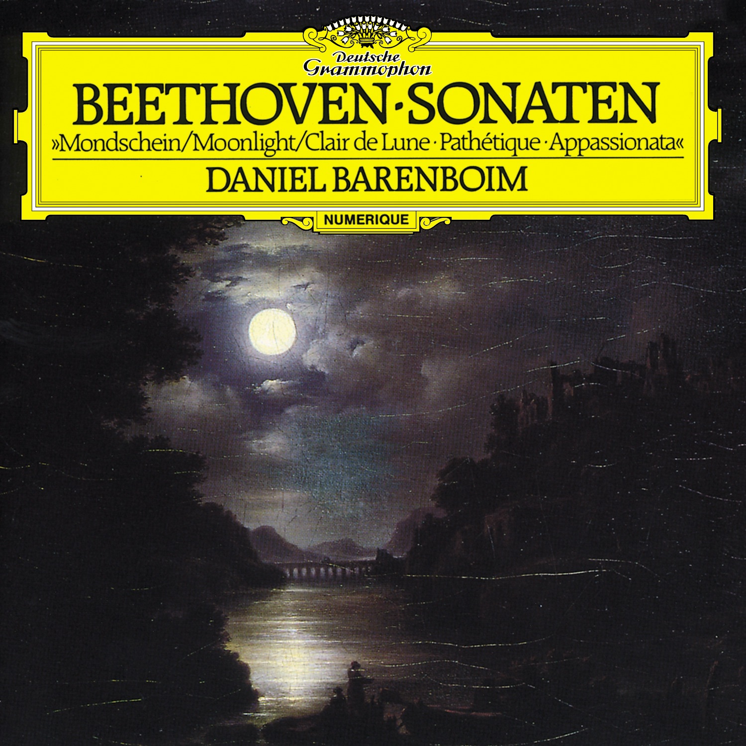 Beethoven: Piano Sonatas (Moonlight, Pathétique & Appassionata) album cover