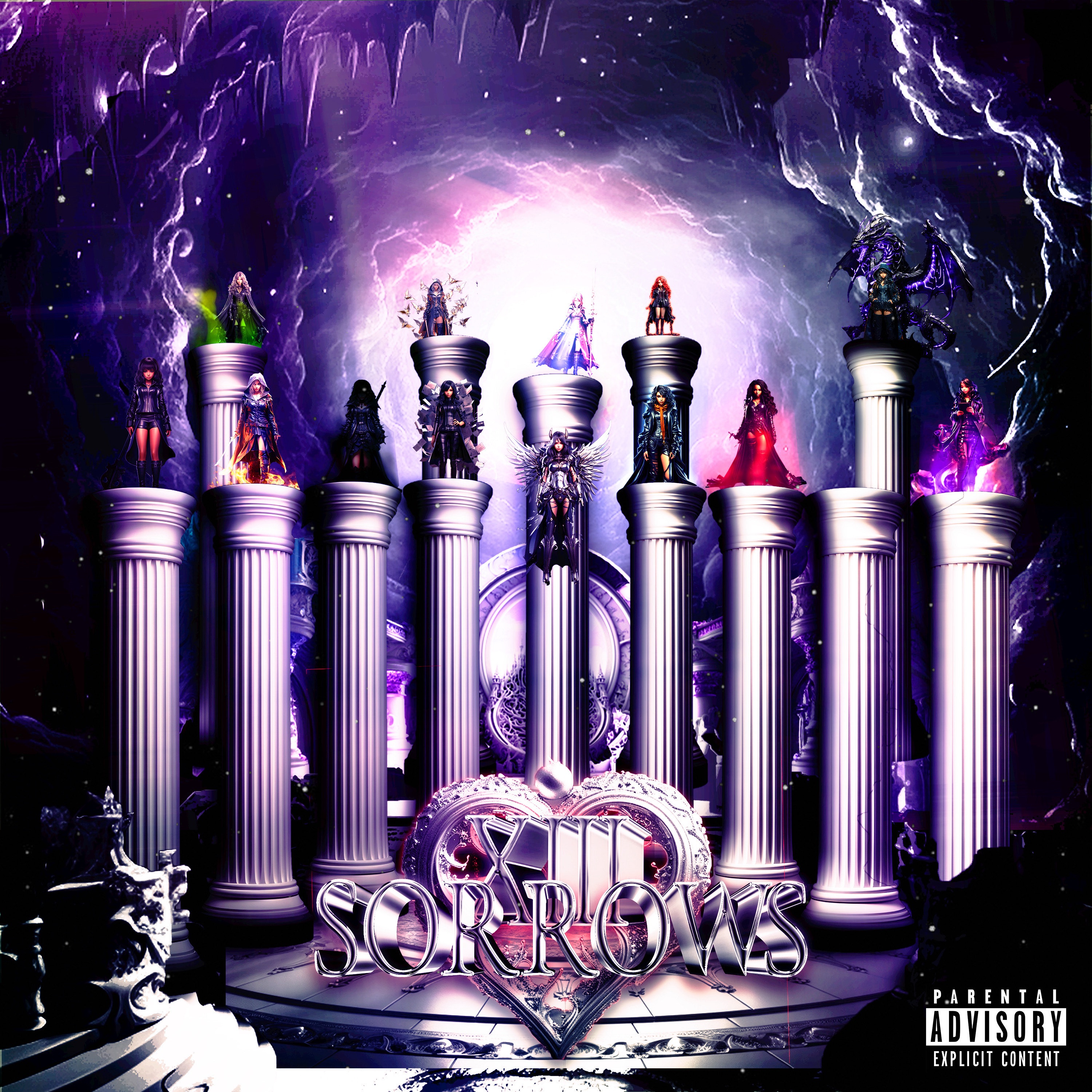 XIII SORROWS album cover