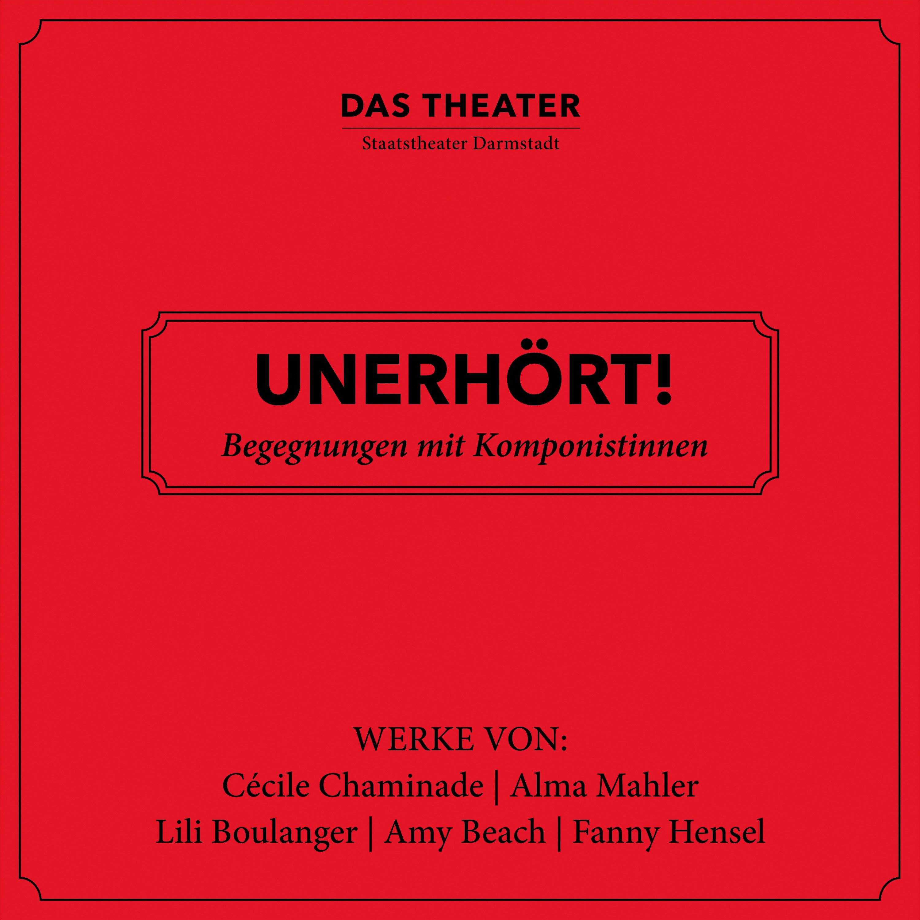 Unerhört! Begegnungen mit Komponistinnen album cover