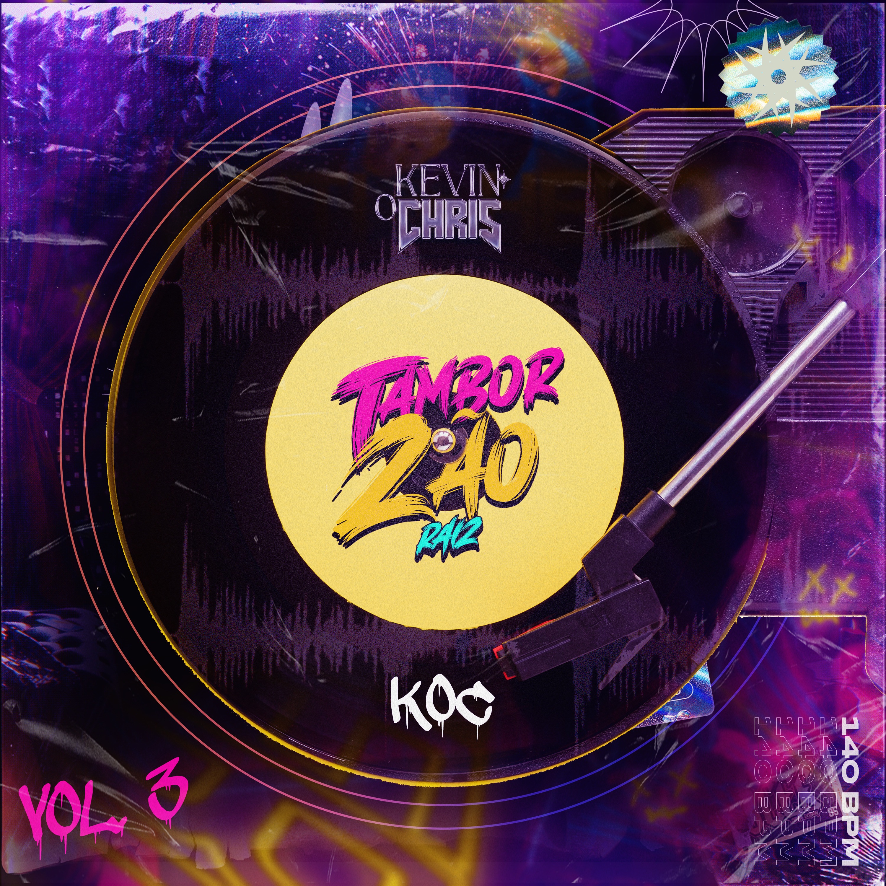 Tamborzão Raiz: Vol. 3 - EP album cover