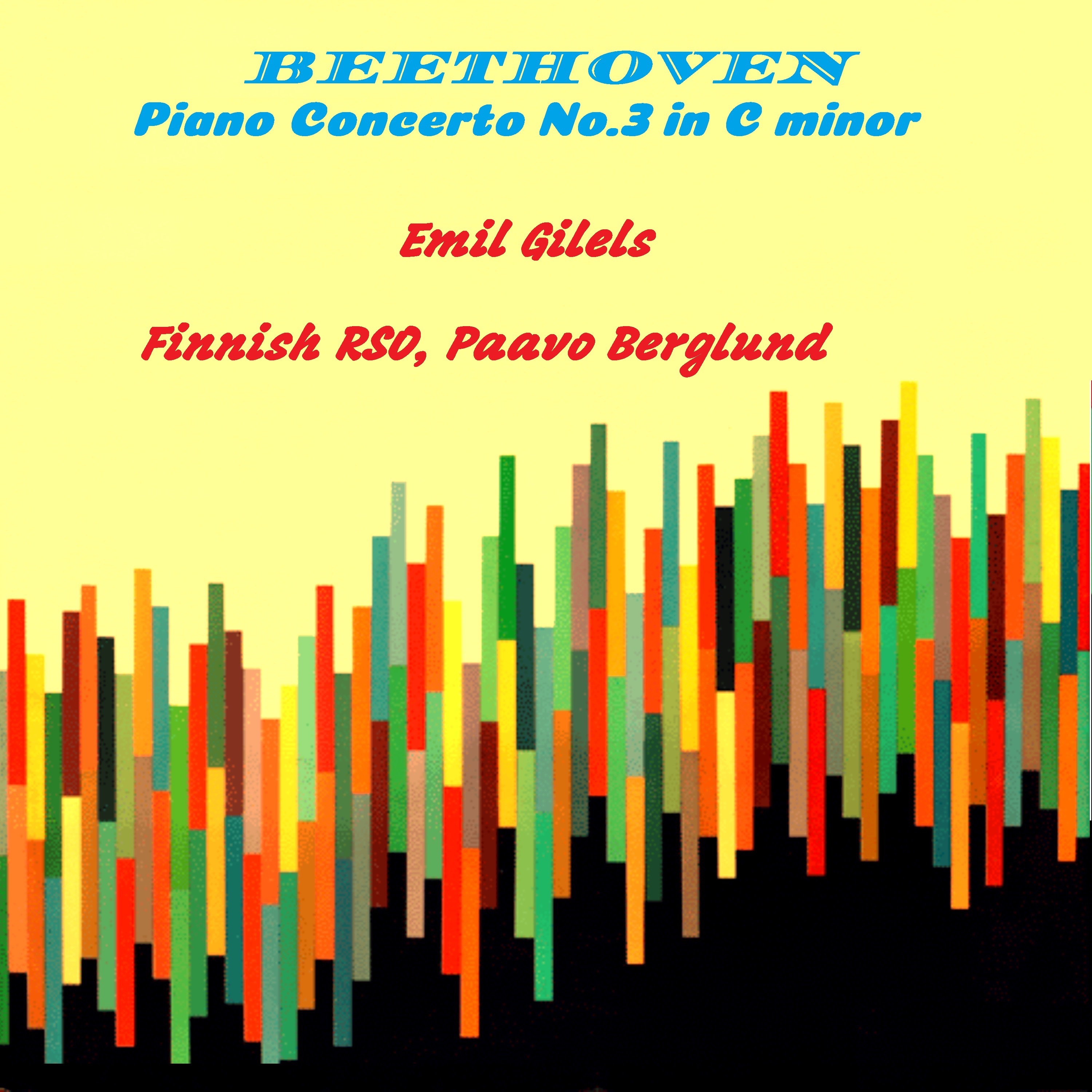 Beethoven Piano Concerto No. 3 in C Minor (feat. Paavo Berglund) album cover
