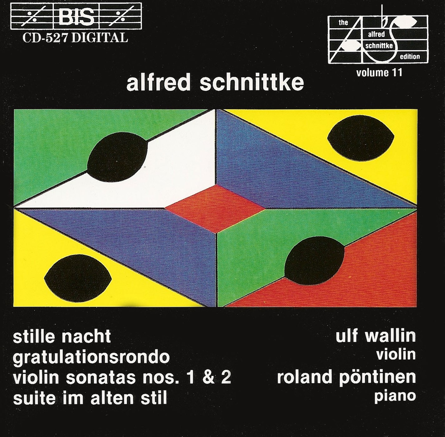 Schnittke: Violin Sonatas album cover