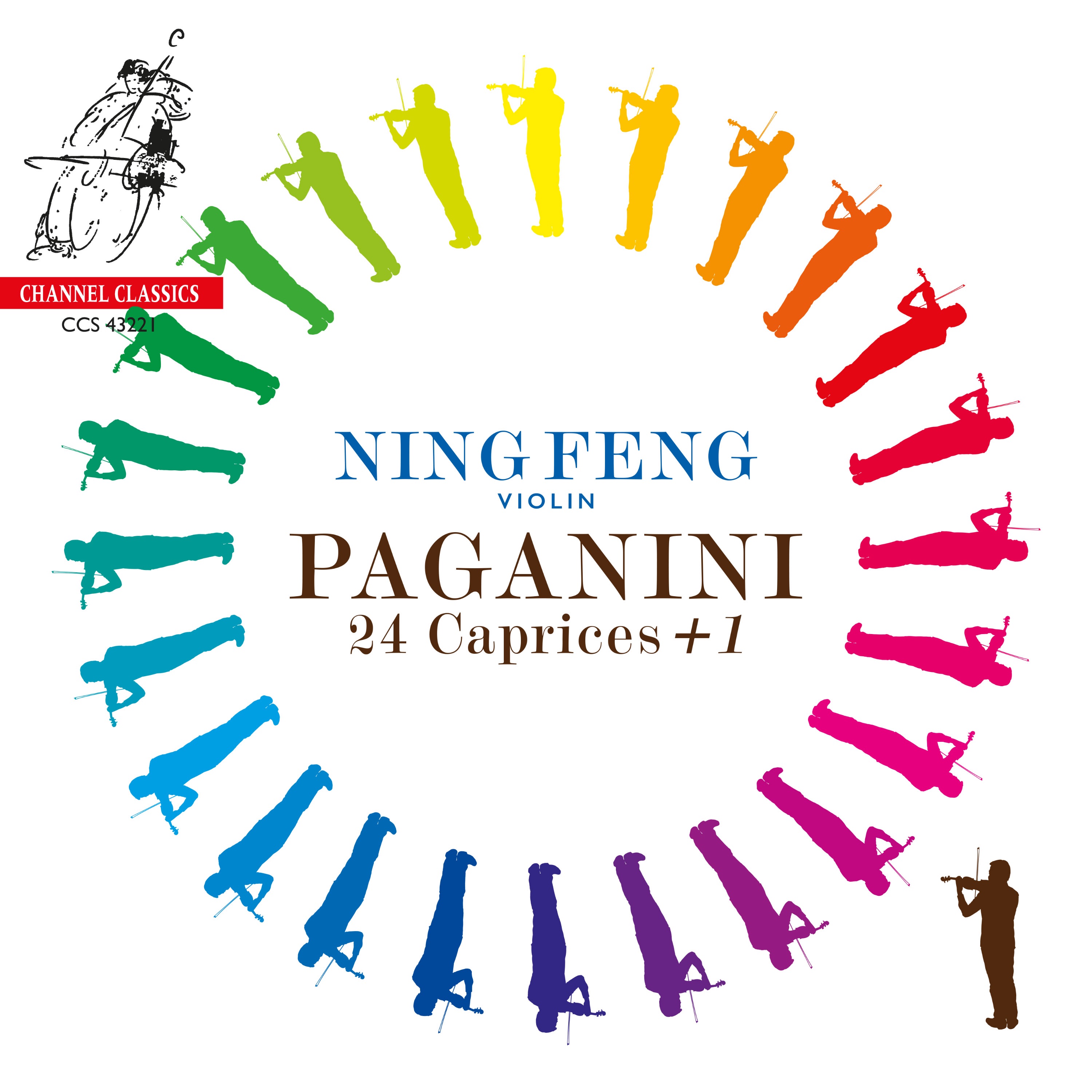 Paganini: 24 Caprices + 1 album cover