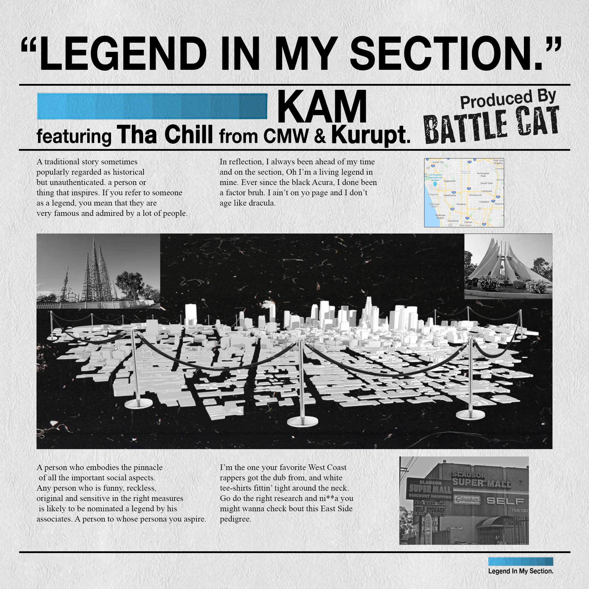 Legend In My Section (feat. Kurupt & Tha Chill) - Single album cover