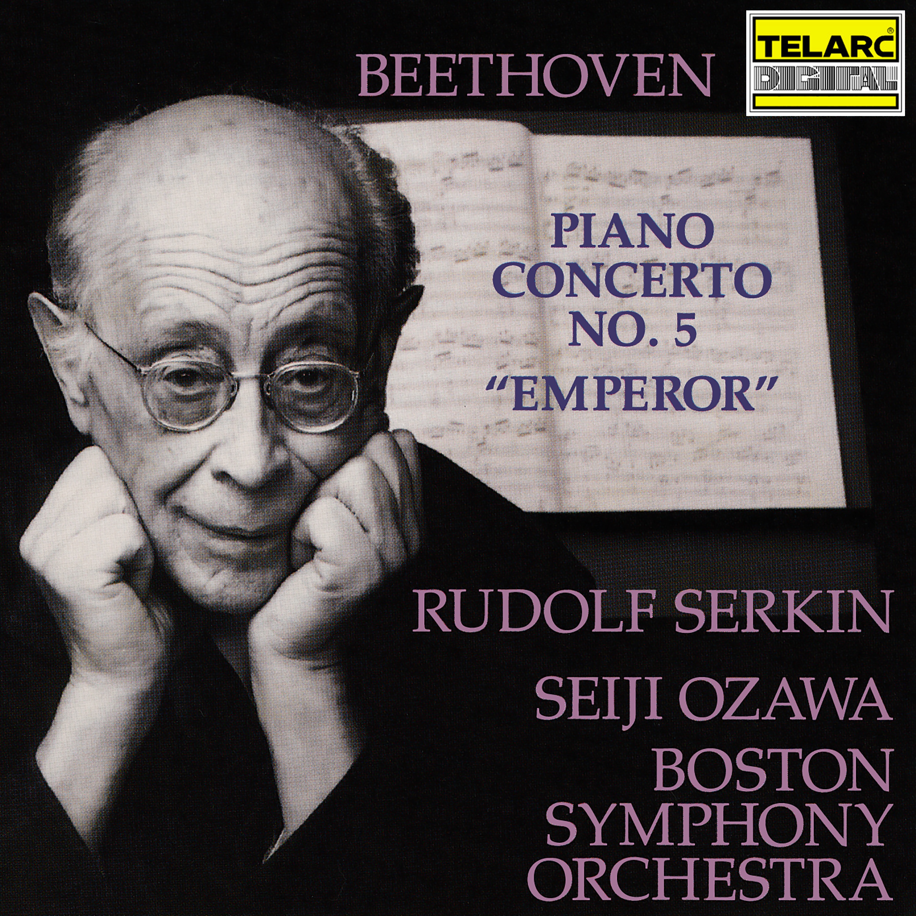 Beethoven: Piano Concerto No. 5 in E-Flat Major, Op. 73 "Emperor" album cover
