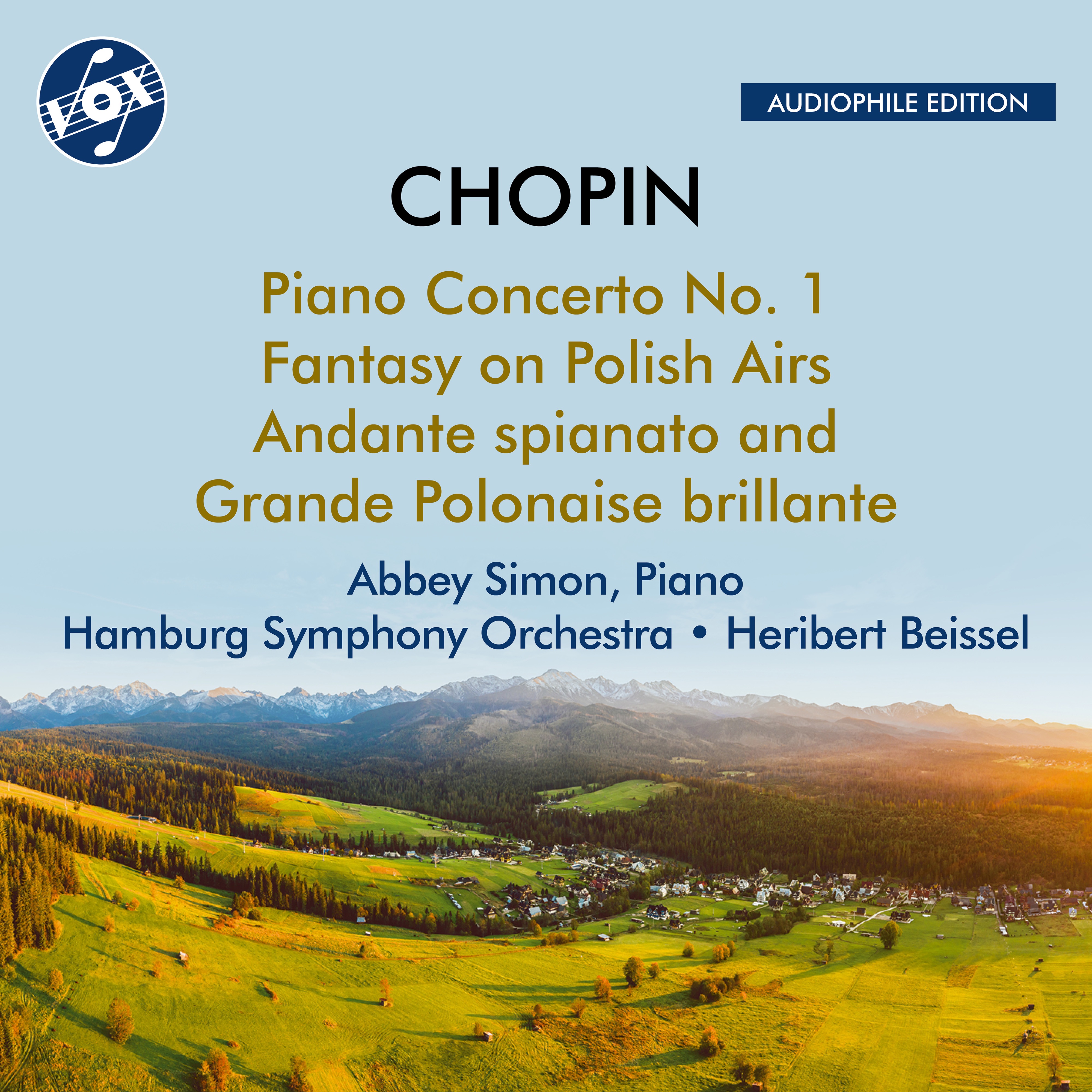 Chopin: Piano Concerto No. 1, Fantasy on Polish Airs & Andante spianato and Grande polonaise brillan album cover