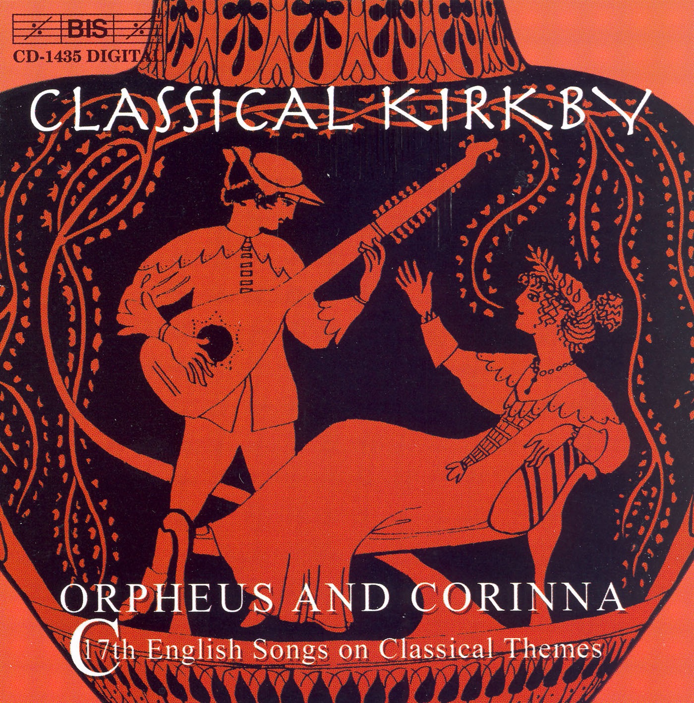 Classical Kirkby - Orpheus and Corina album cover
