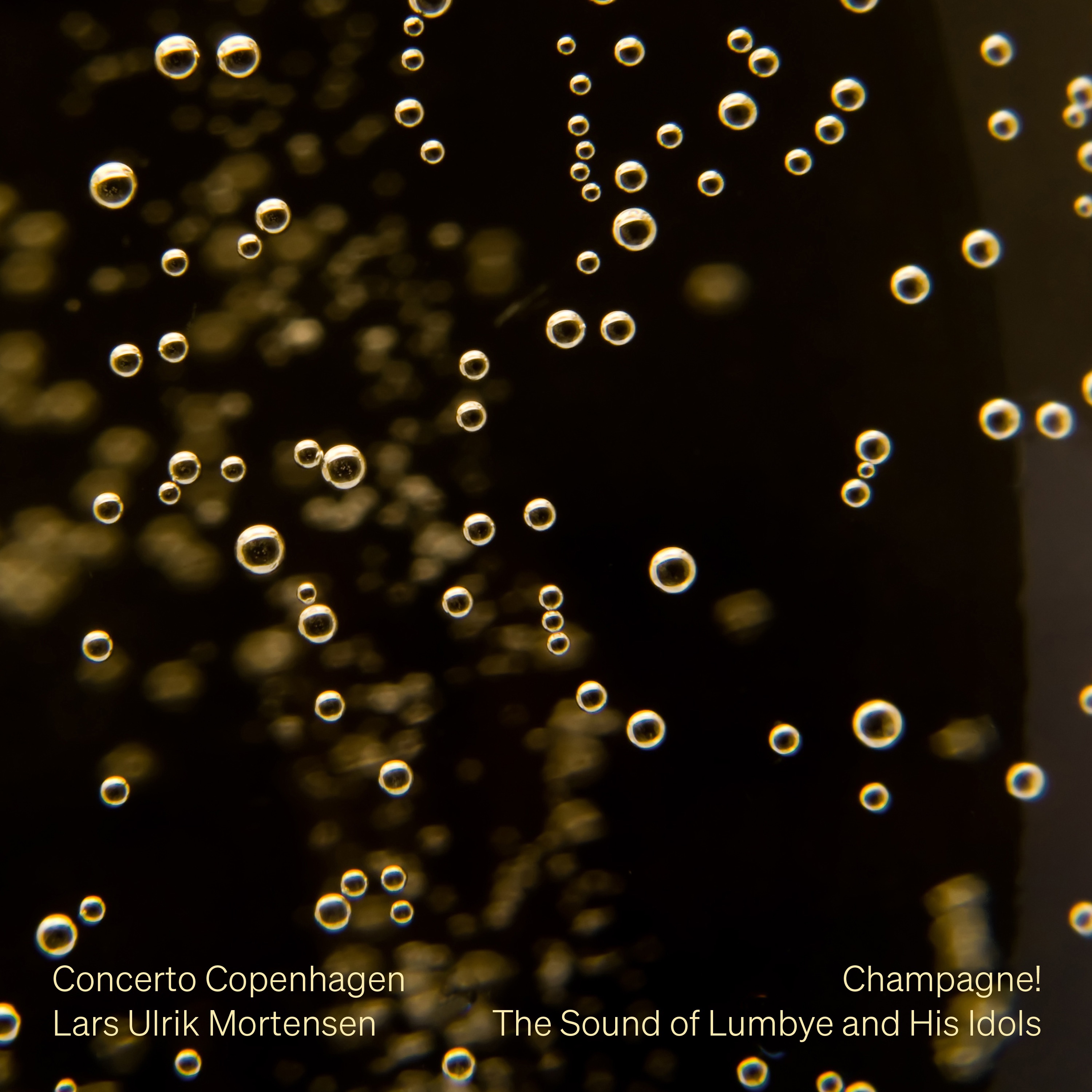 Champagne!: The Sound of Lumbye & His Idols album cover