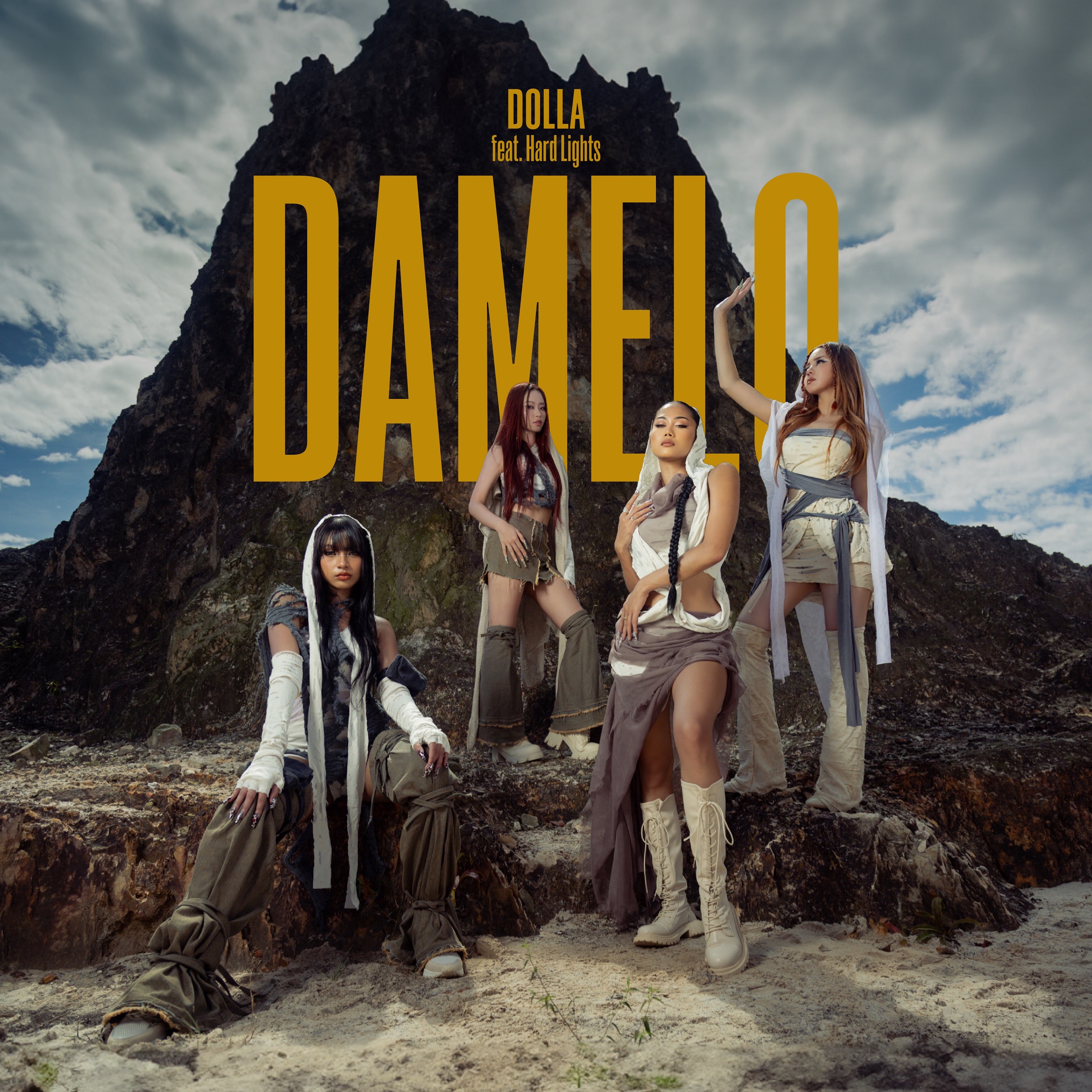 DAMELO (feat. Hard Lights) - Single album cover