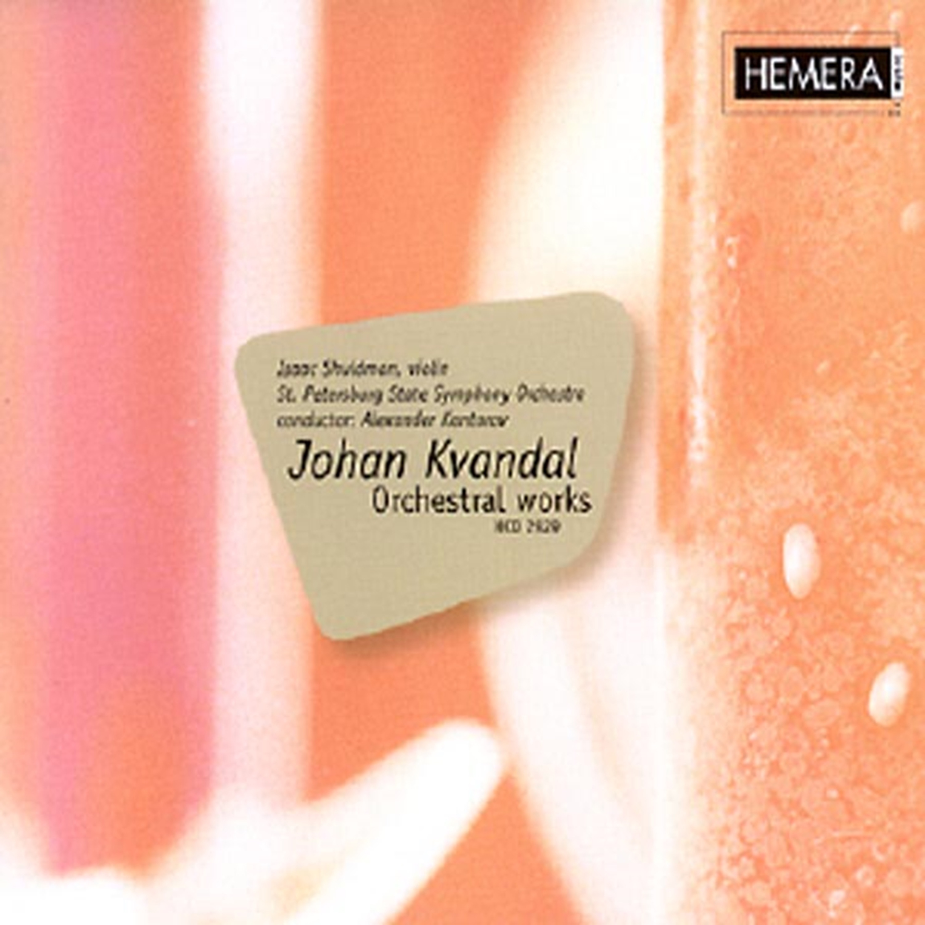 Kvandal: Orchestral Works album cover