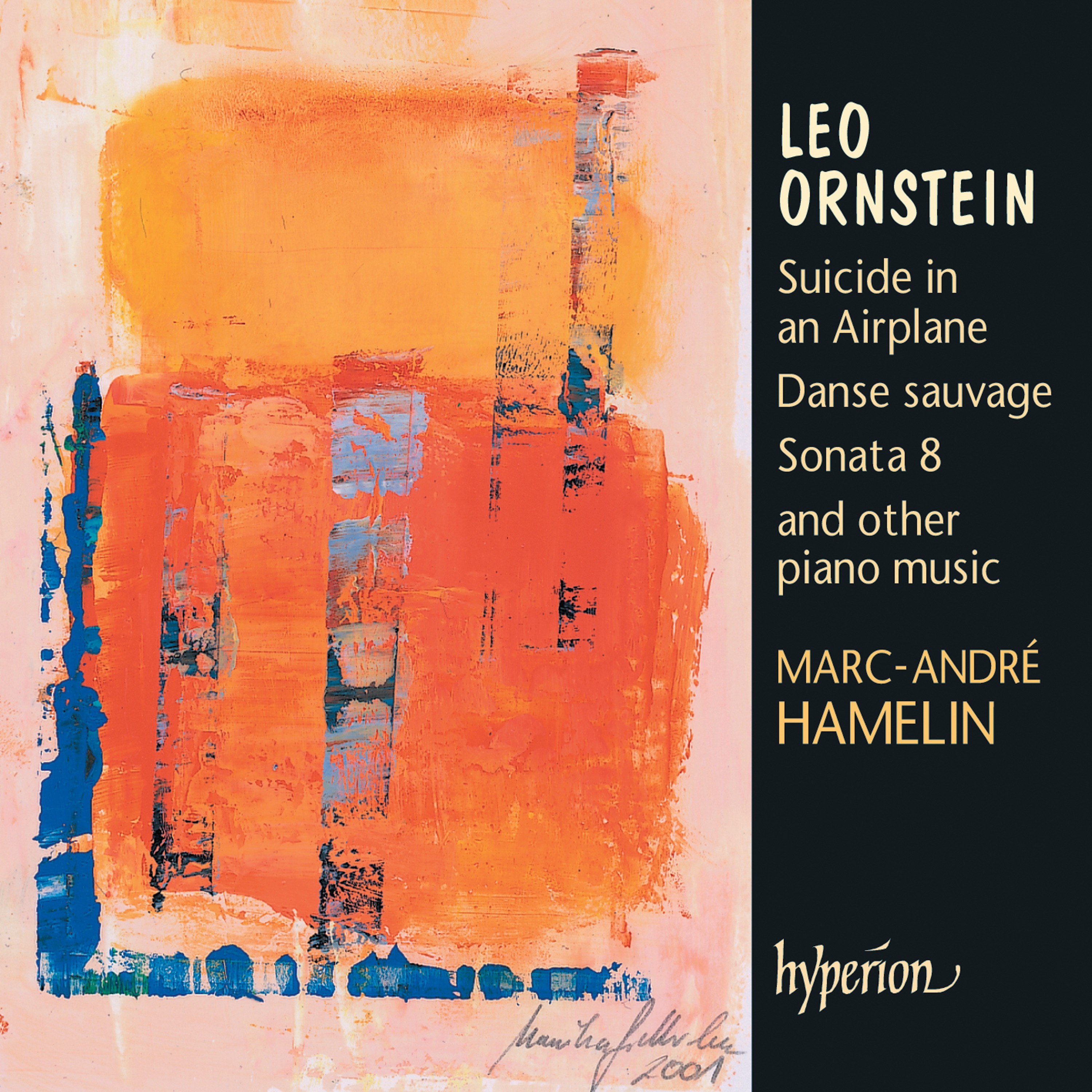 Leo Ornstein: Piano Music album cover
