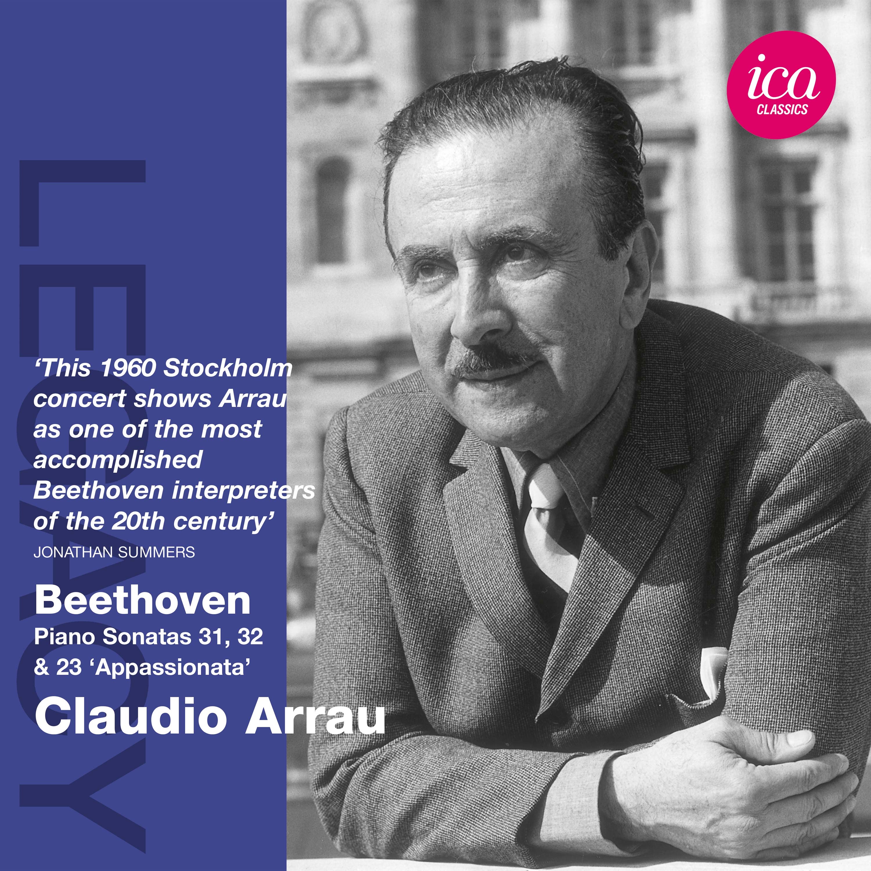 Beethoven: Piano Sonatas Nos. 23, 31 & 32 'Appassionata' (Live at Stockholm, 1960) album cover