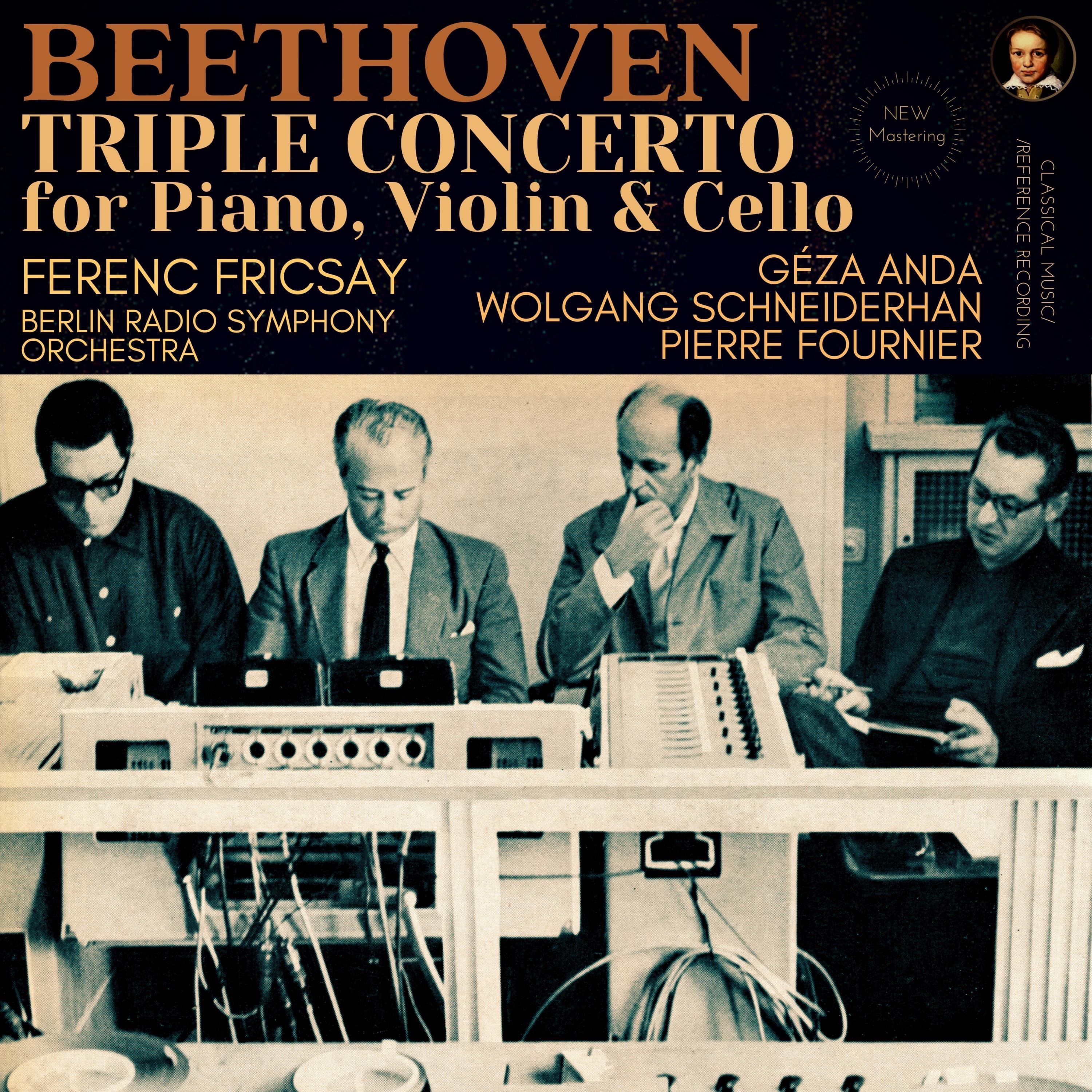 Beethoven: Triple Concerto for Piano, Violin and Cello in C Major, Op. 56 album cover