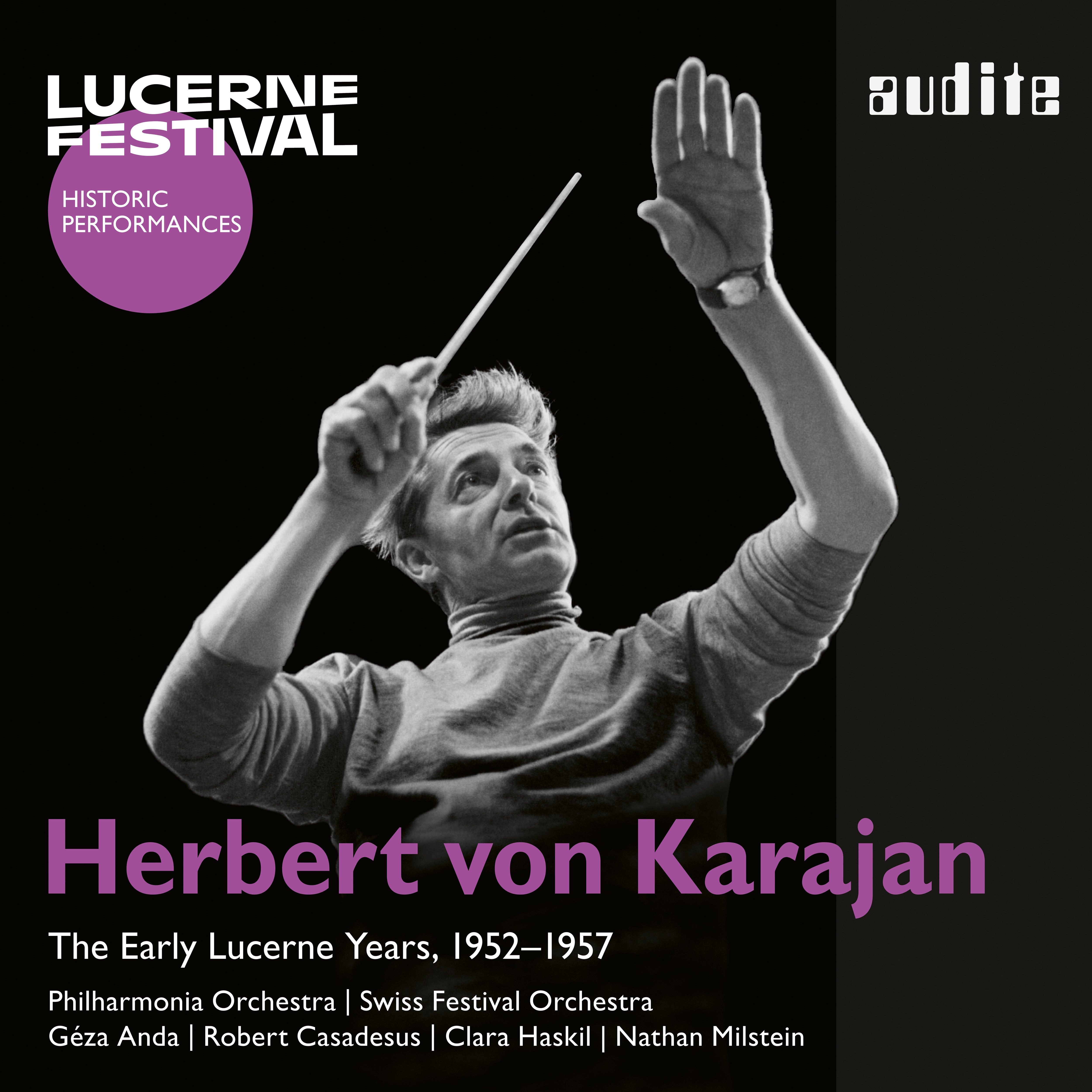 Herbert von Karajan - The Early Lucerne Years (Live) album cover