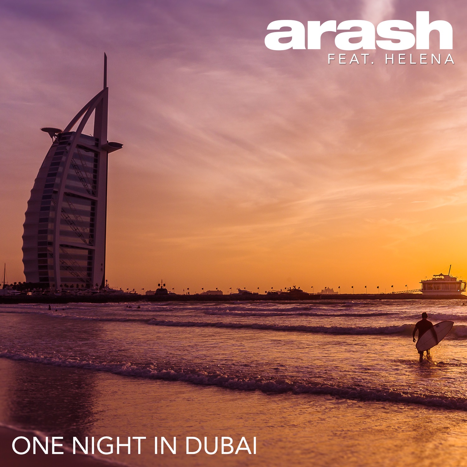 One Night in Dubai (feat. Helena) - Single album cover