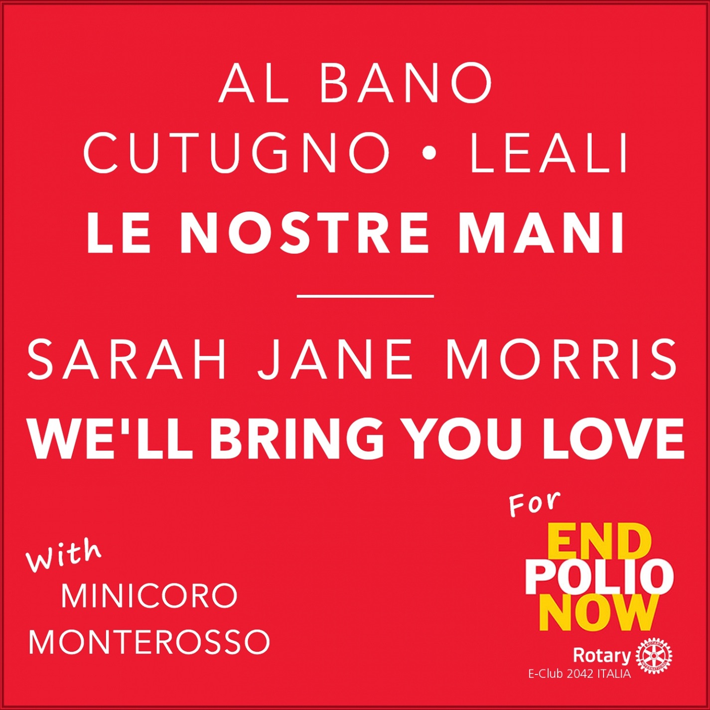 Le Nostre Mani, Wèll Bring You Love - Single album cover