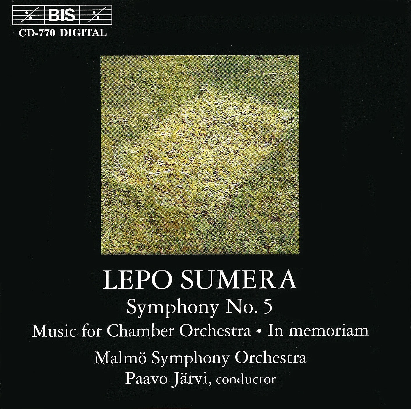 Sumera: Symphony No. 5 / Music for Chamber Orchestra / In Memoriam album cover