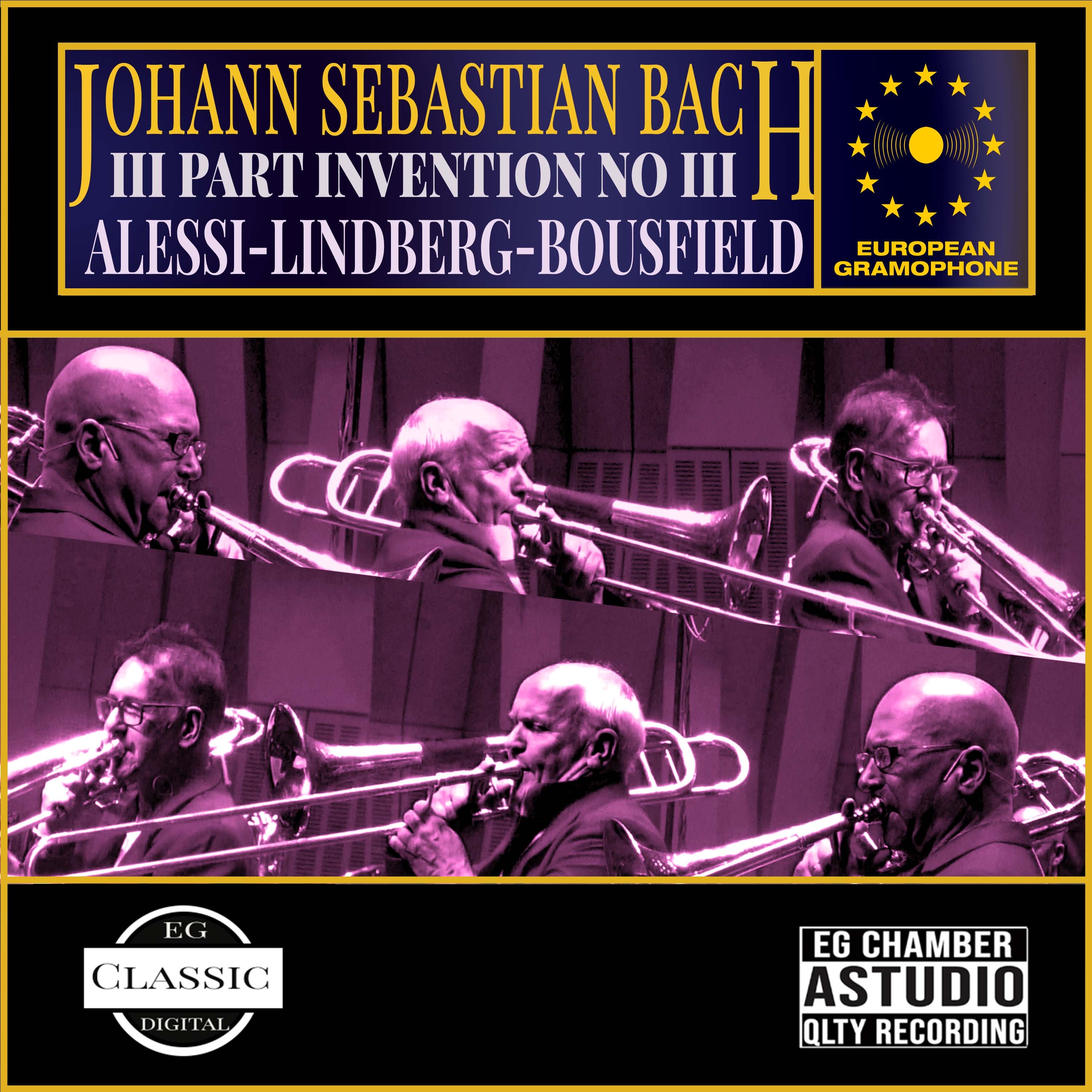 Bach: Three - Part Invention No. 3: Dwv 789 - Single album cover