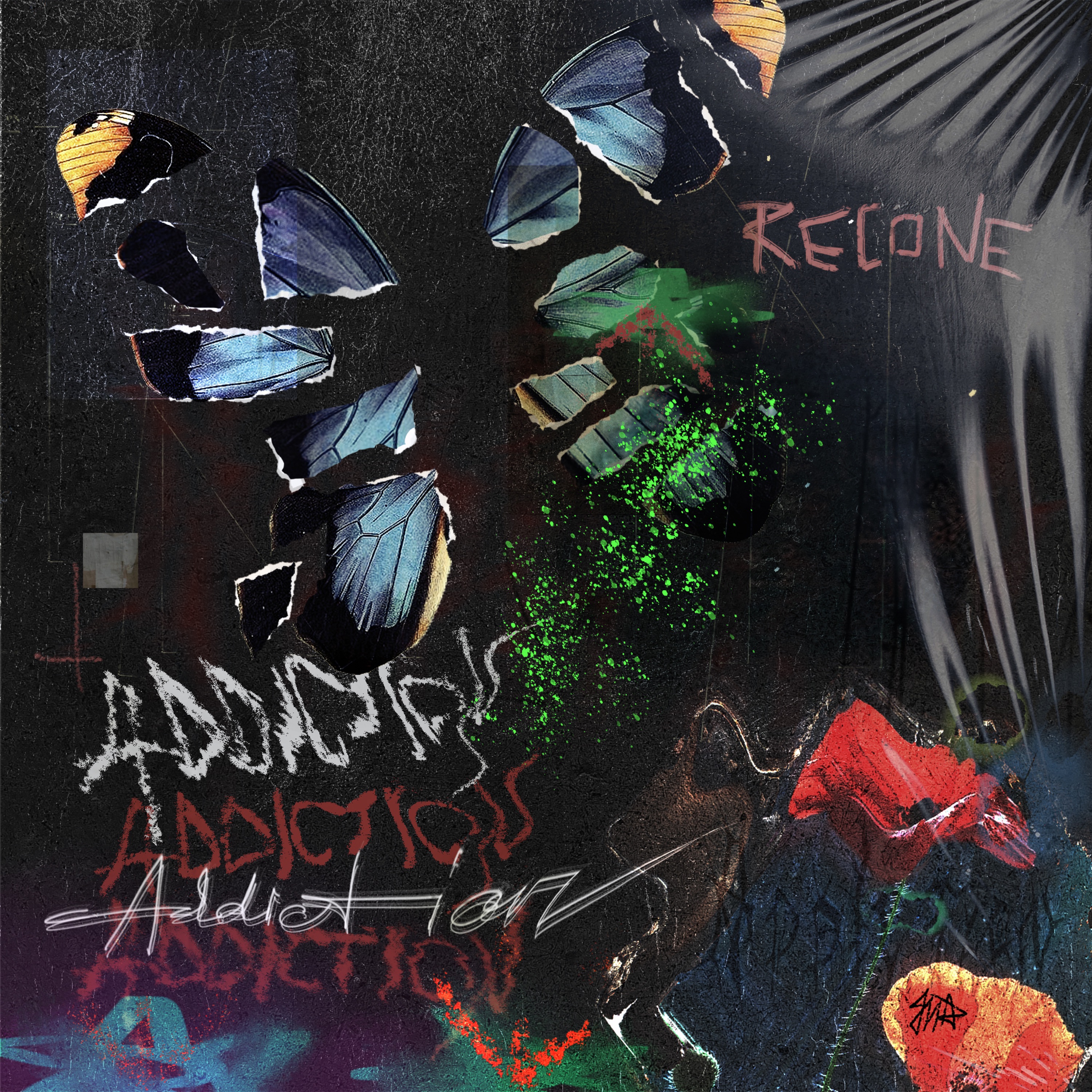 Addiction (feat. Burned Time Machine) - Single album cover