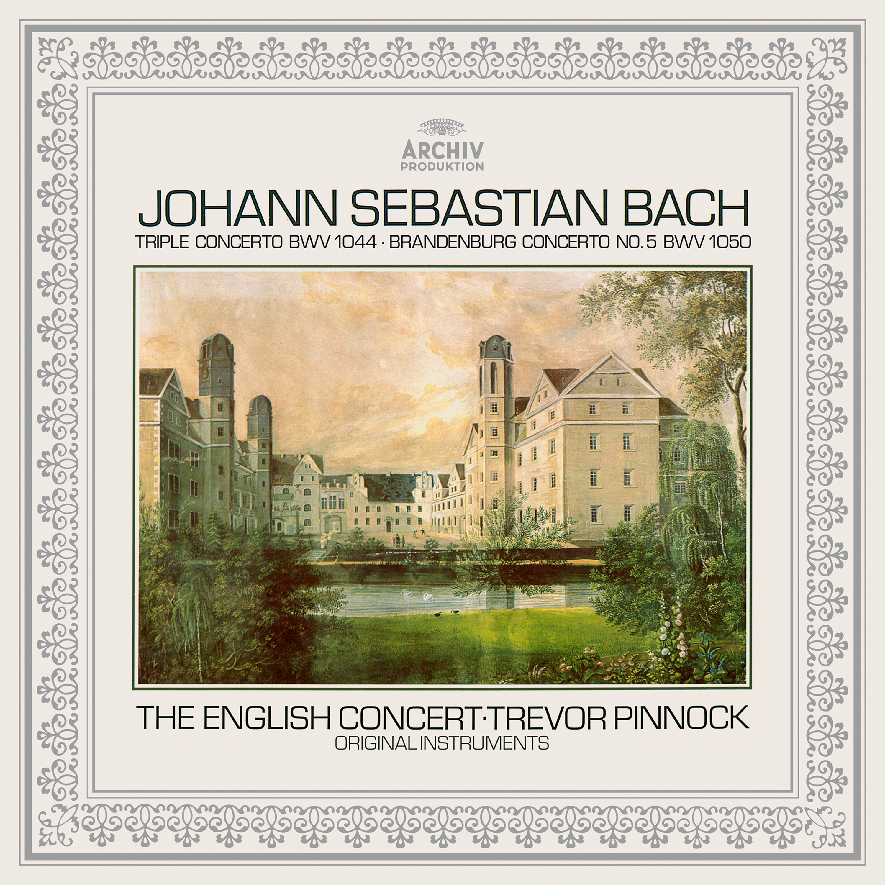 J.S. Bach: Concerto for Flute, Violin, Harpsichord, and Strings in A Minor, BWV 1044; Brandenburg Co album cover