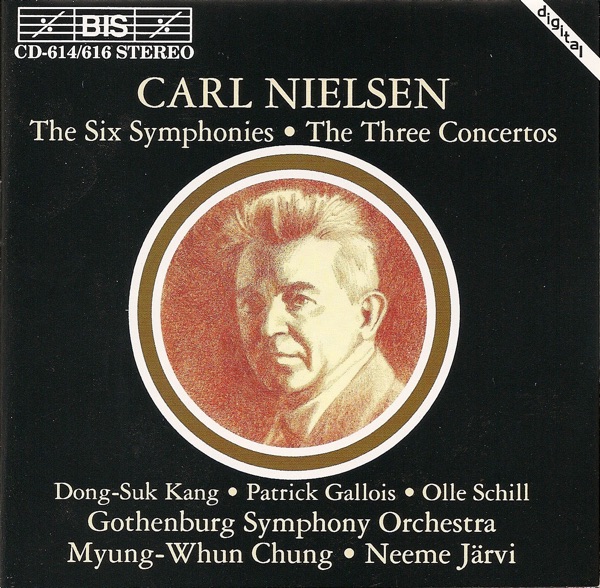 Nielsen: Symphonies Nos. 1-6 - Violin Concerto - Flute Concerto - Clarinet Concerto album cover