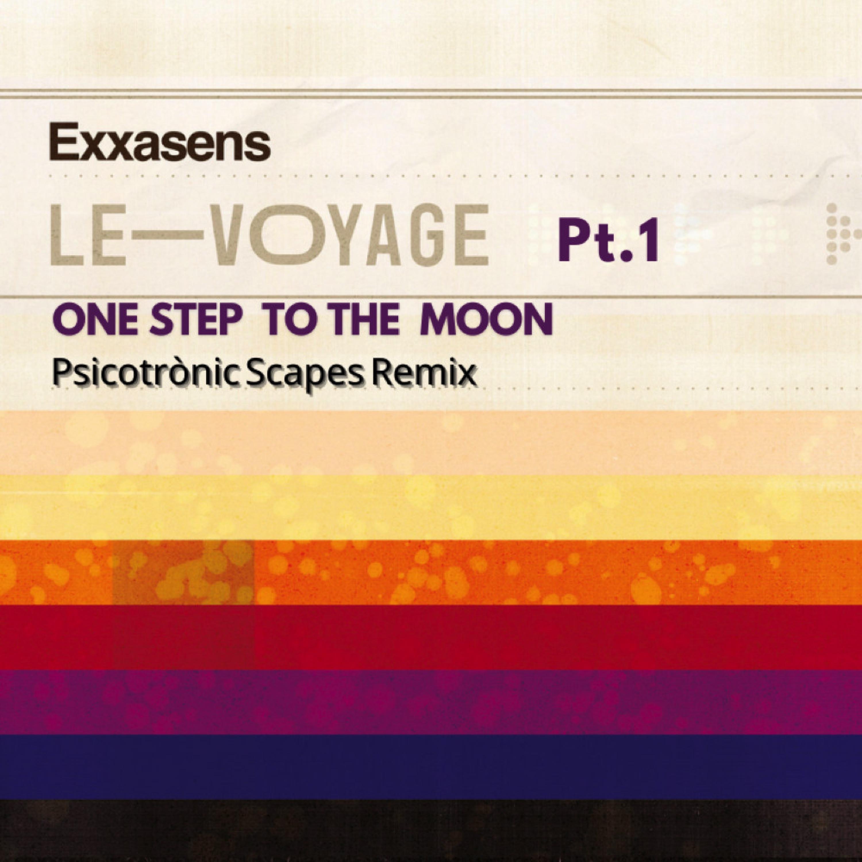 One Step to the Moon (Psicotrònic Scapes Remix) - Single album cover