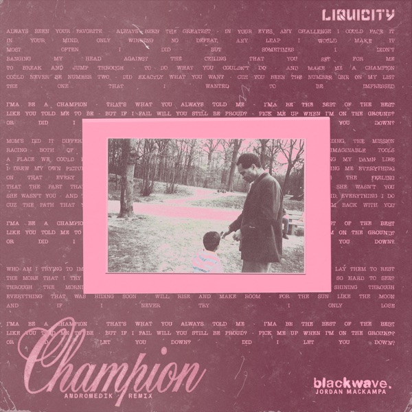 Champion (feat. Jordan Mackampa) [Andromedik Remix] - Single album cover