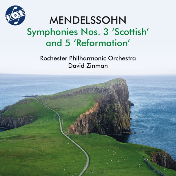 Mendelssohn: Symphony No. 3 in A Minor, Op. 56, MWV N 18 "Scottish" & Symphony No. 5 in D Minor, Op. album cover