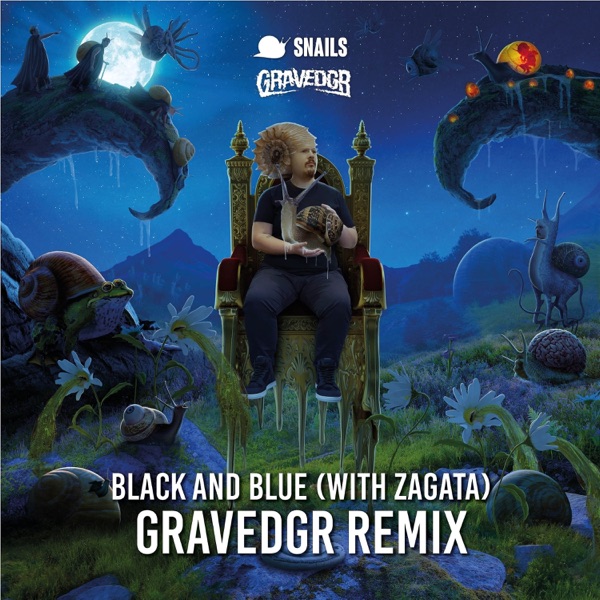 Black and Blue (GRAVEDGR Remix) - Single album cover