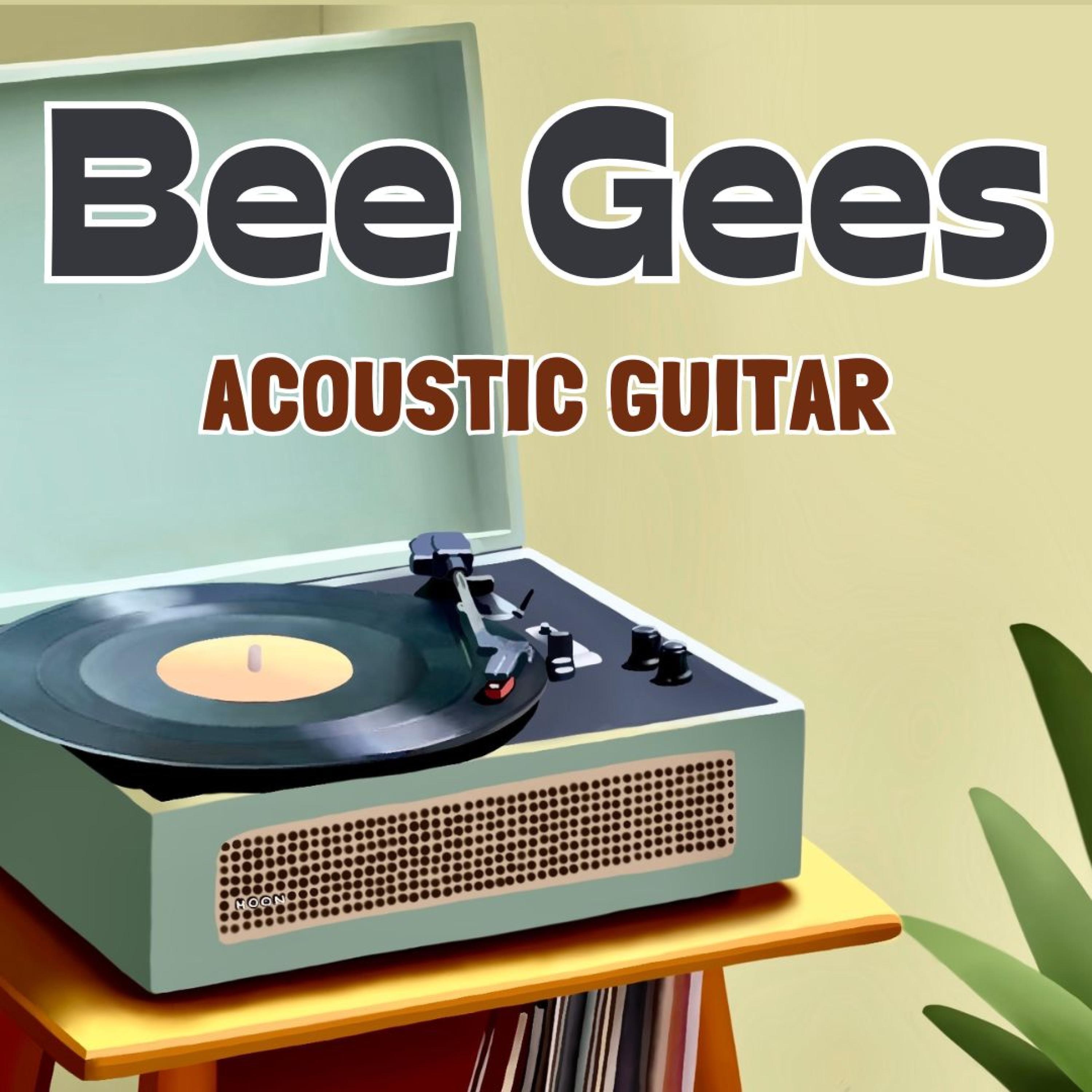 Acoustic Guitar tribute to the Bee Gees album cover