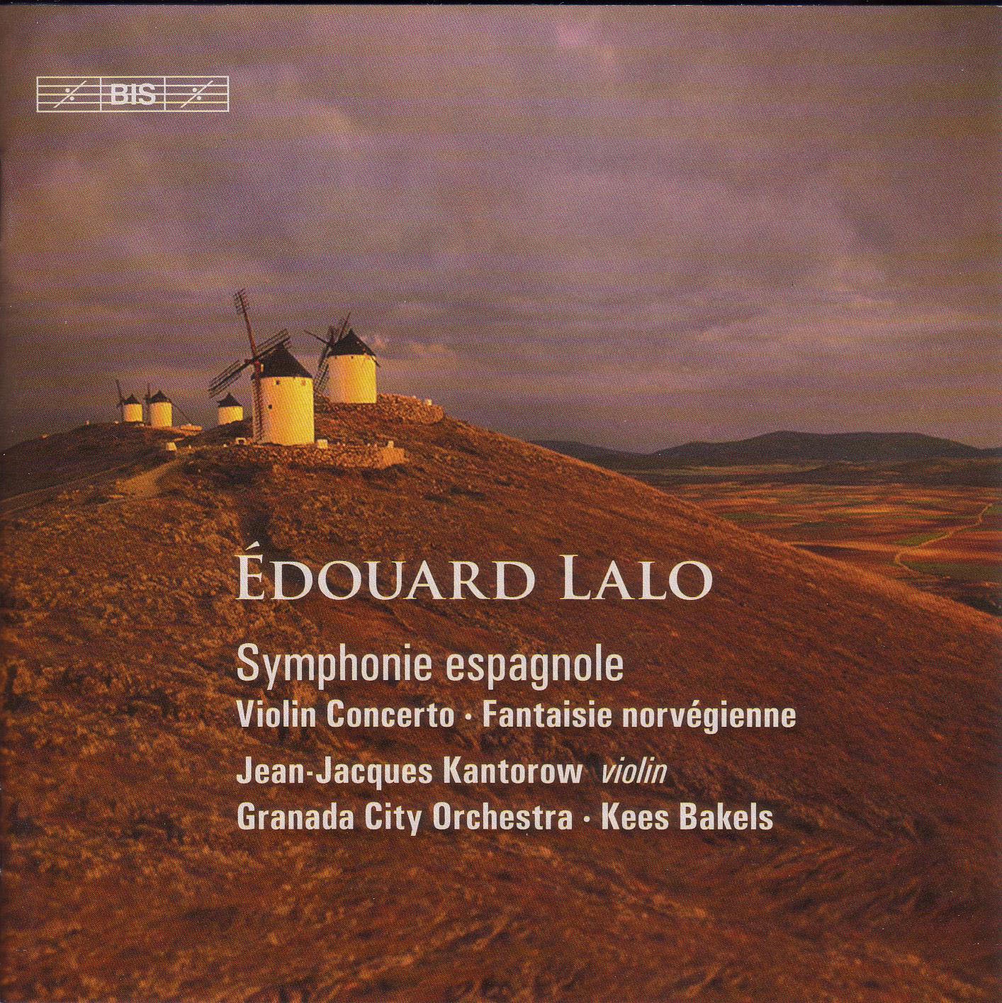 Lalo: Violin Concerto, Fantaisie norvegienne & Symphonie espagnole album cover
