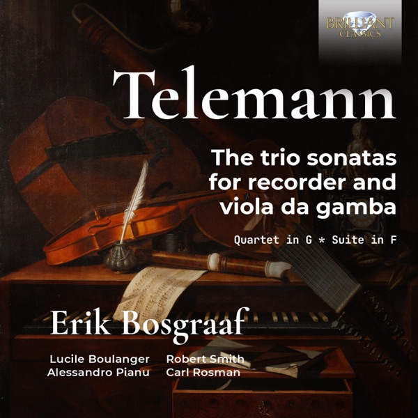 Telemann: Trio Sonatas for Recorder and Viola da Gamba album cover