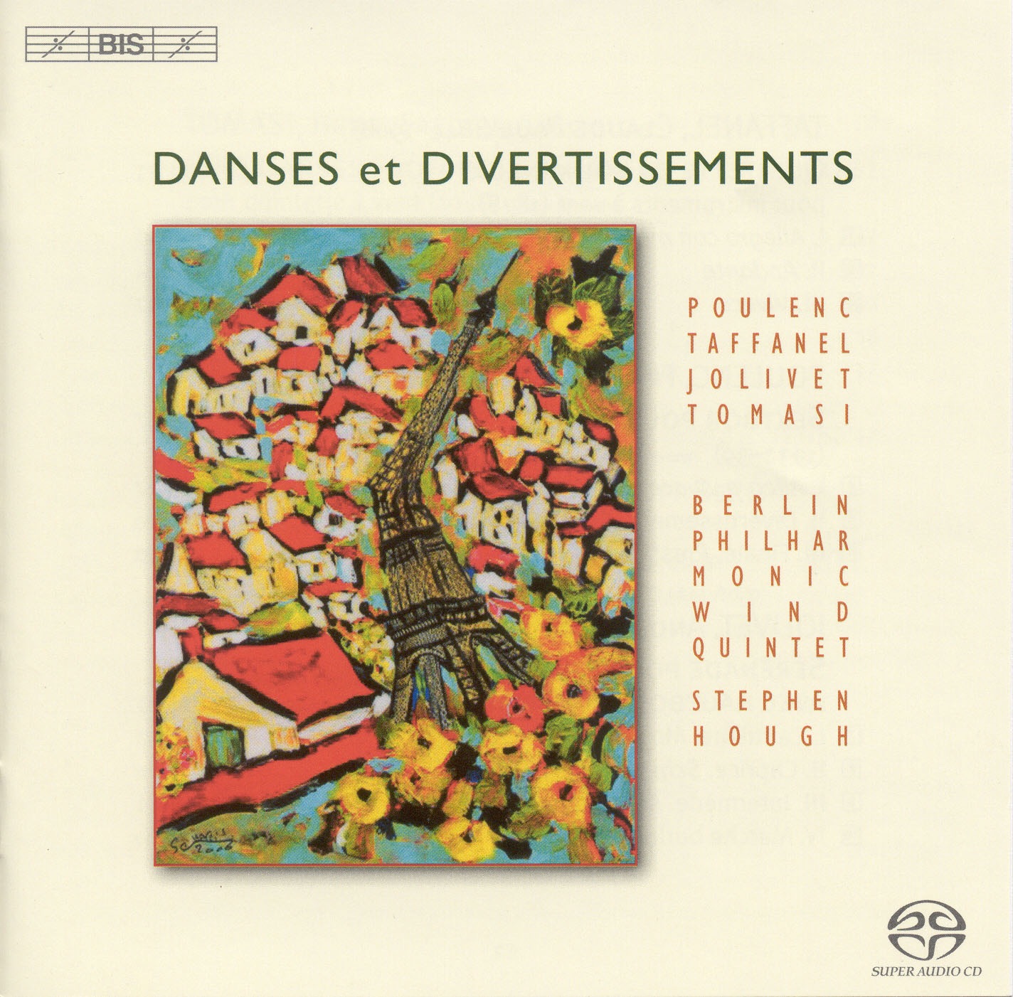 Taffanel, P.: Wind Quintet / Poulenc, F.: Sextet / Jolivet, A.: Serenade / Tomasi, H.: 5 Danses album cover