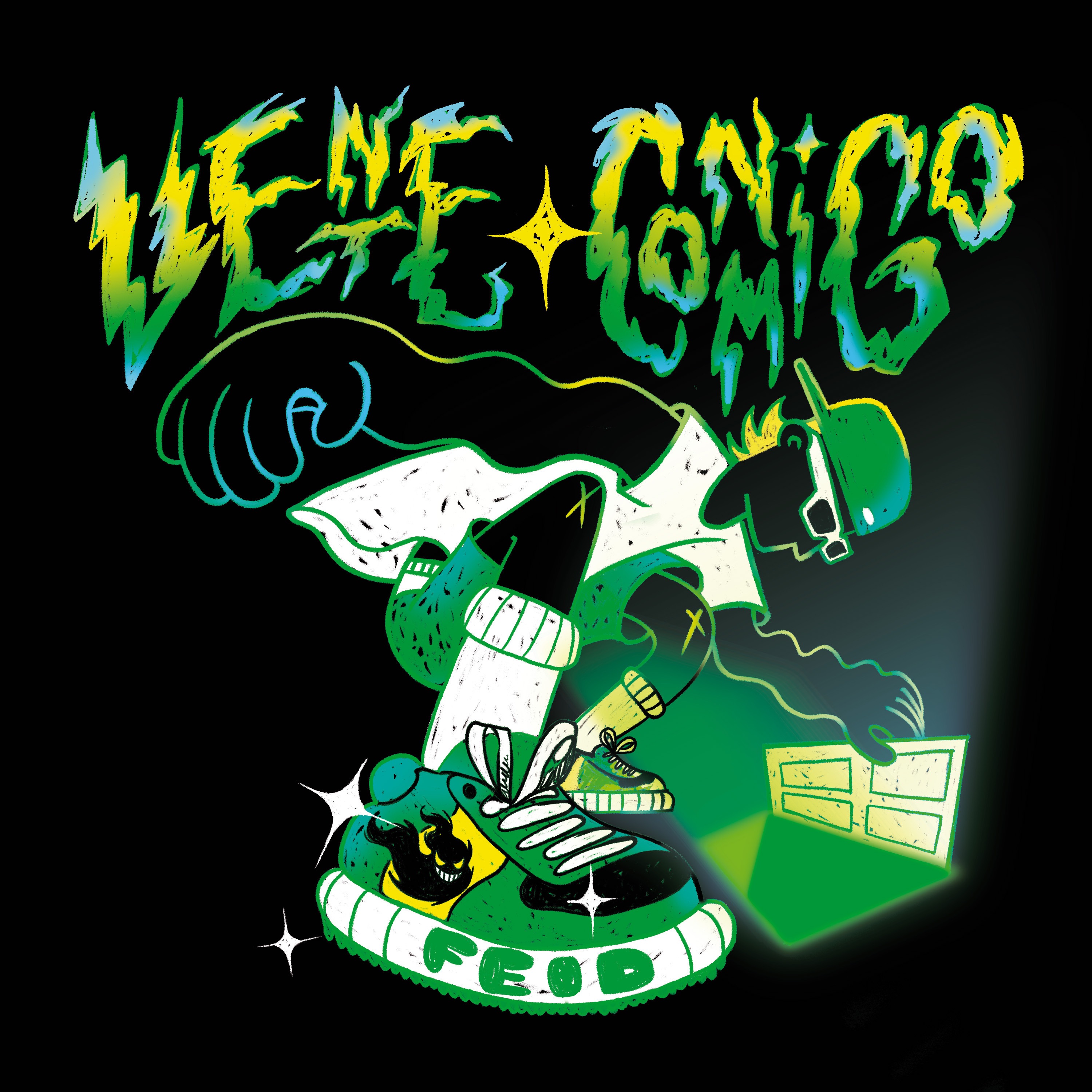VENTE CONMIGO - Single album cover