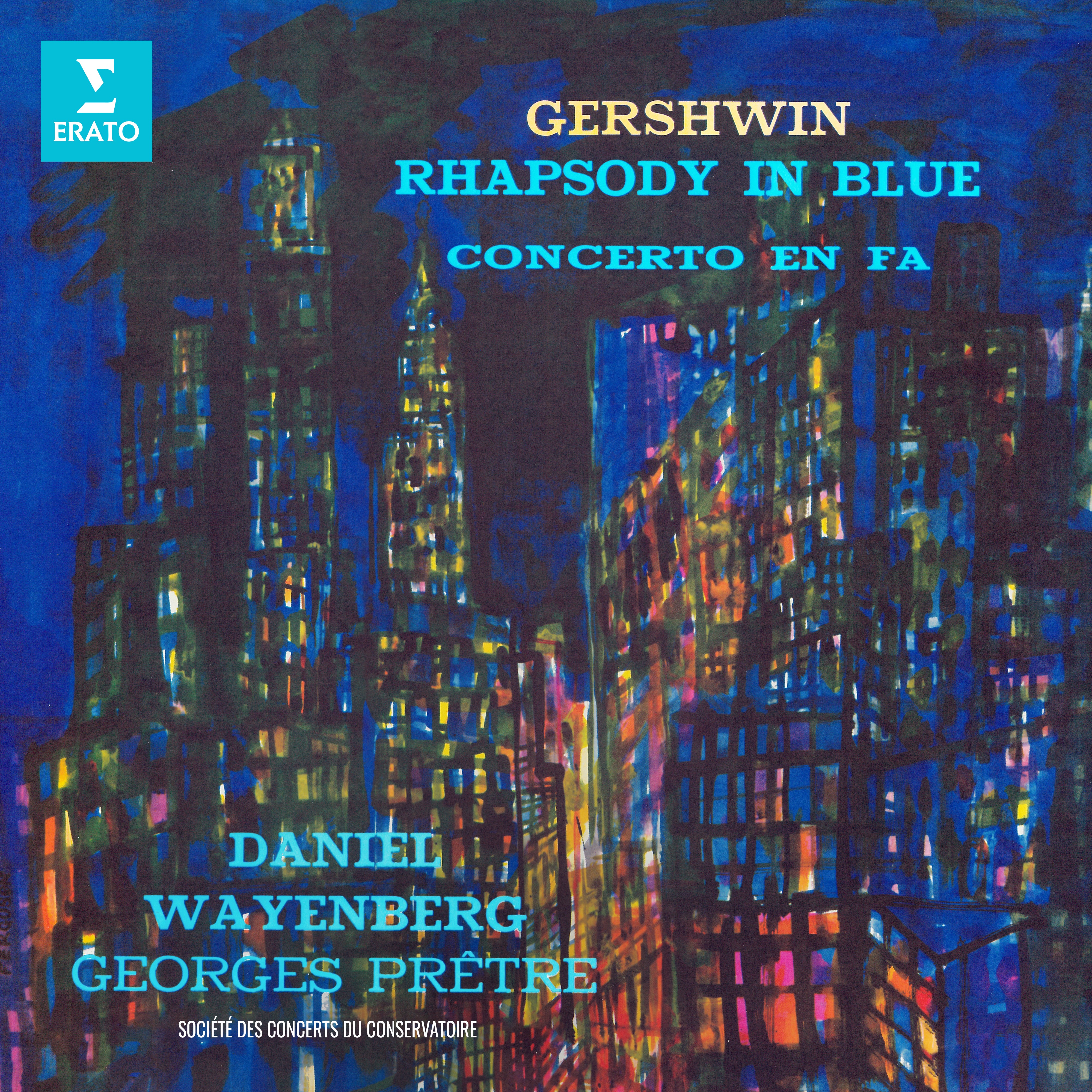 Gershwin: Rhapsody in Blue & Concerto en fa album cover