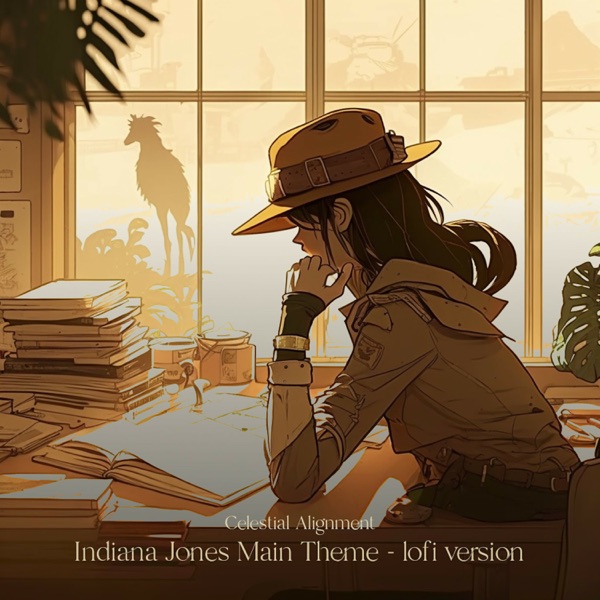 Indiana Jones Main Theme - lofi version - Single album cover
