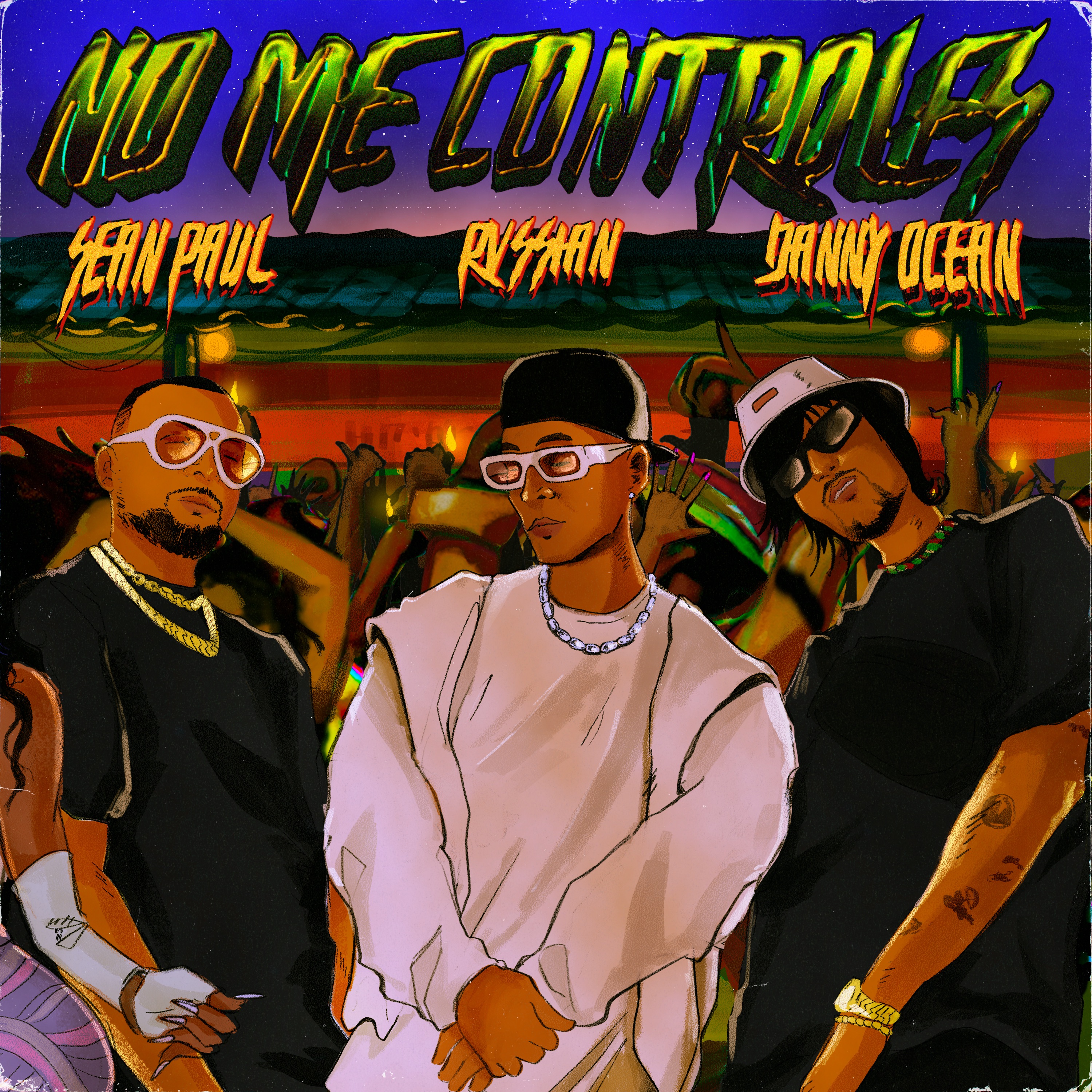 No Me Controles - Single album cover