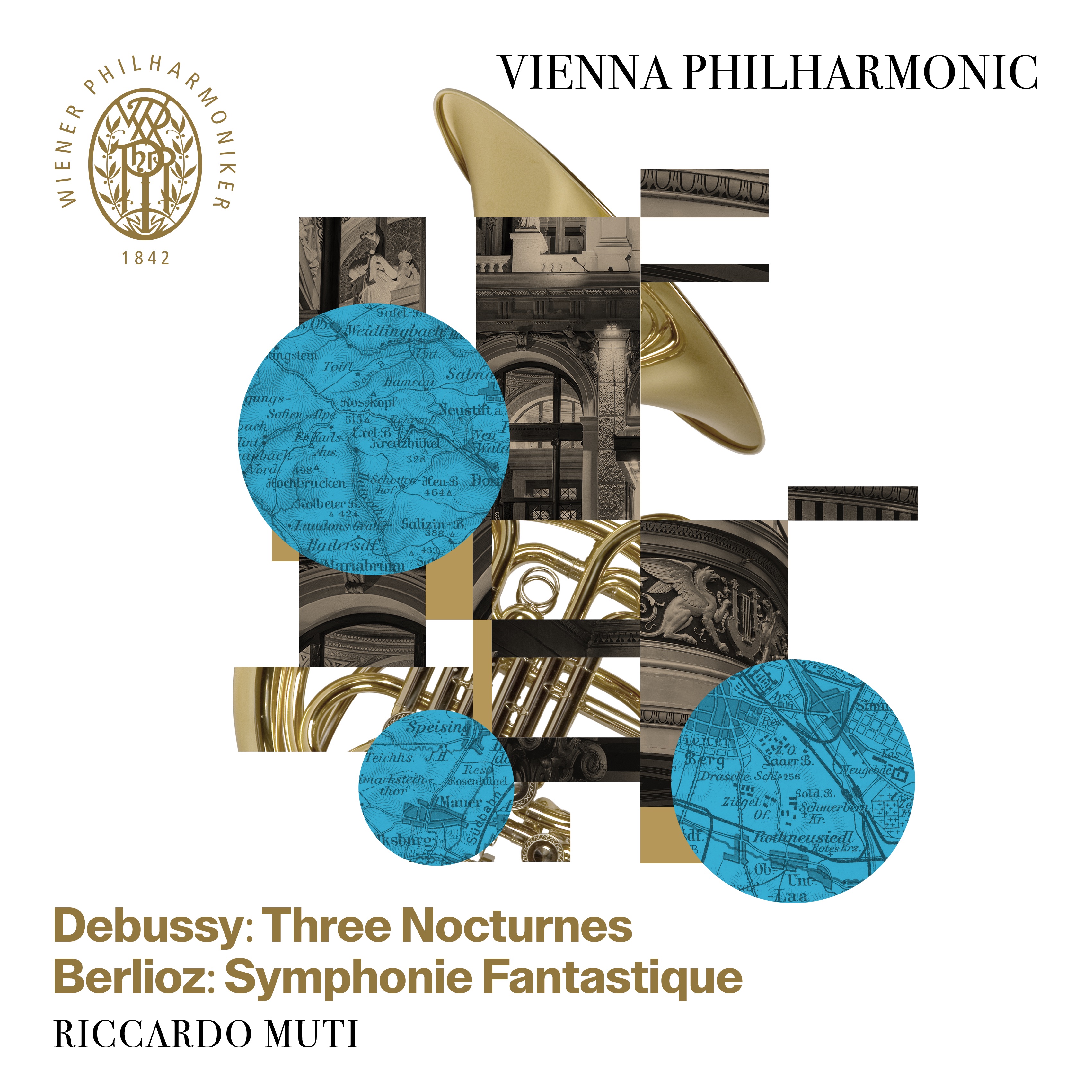 Debussy: Three Nocturnes –⁠ Berlioz: Symphonie Fantastique (Live) album cover