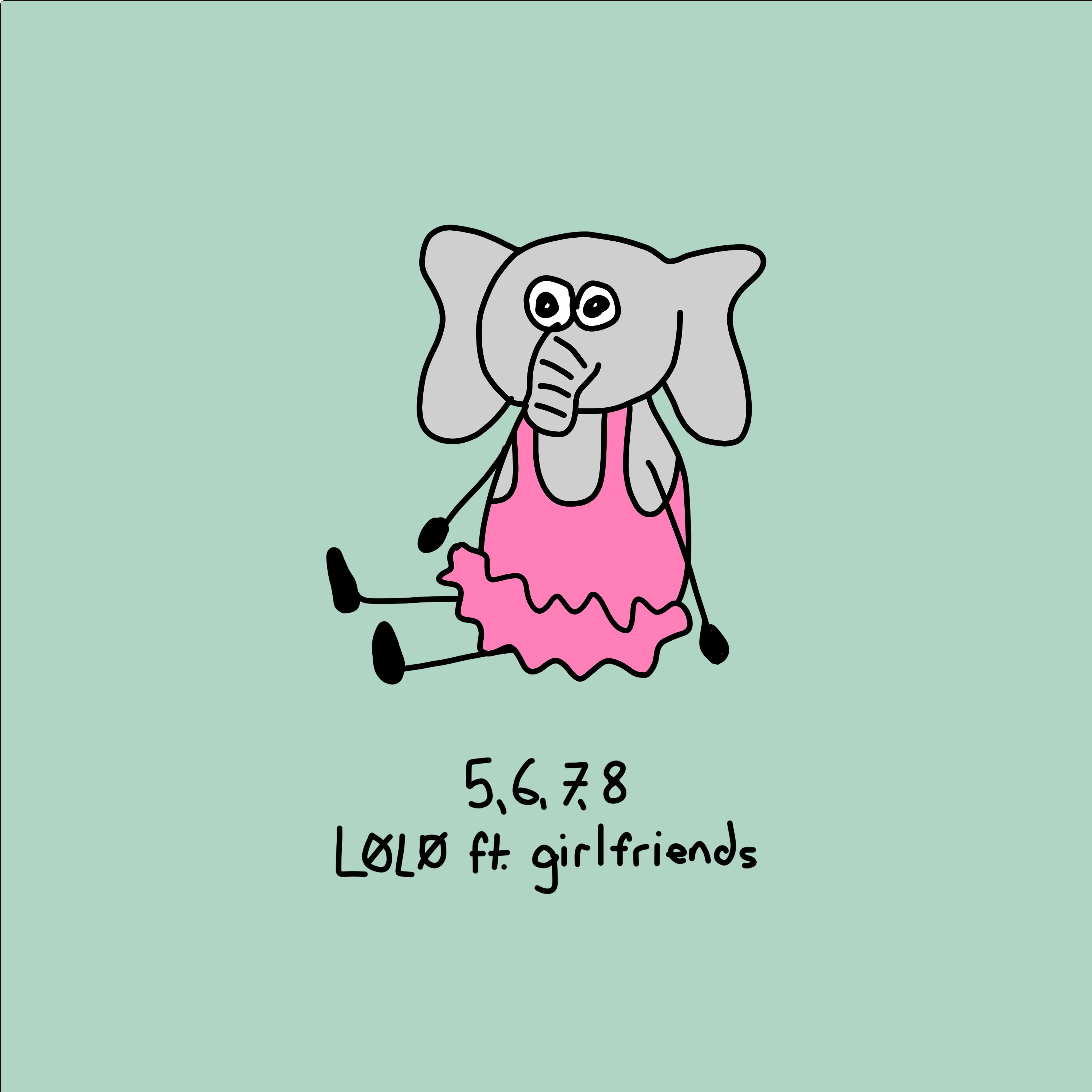 5,6,7,8 - Single album cover